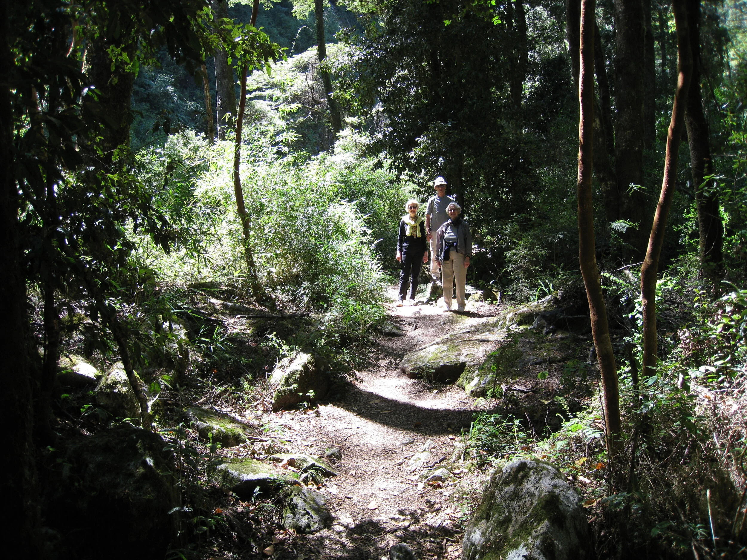  Peulla--Hiking--Christin, Harald and Carrol 