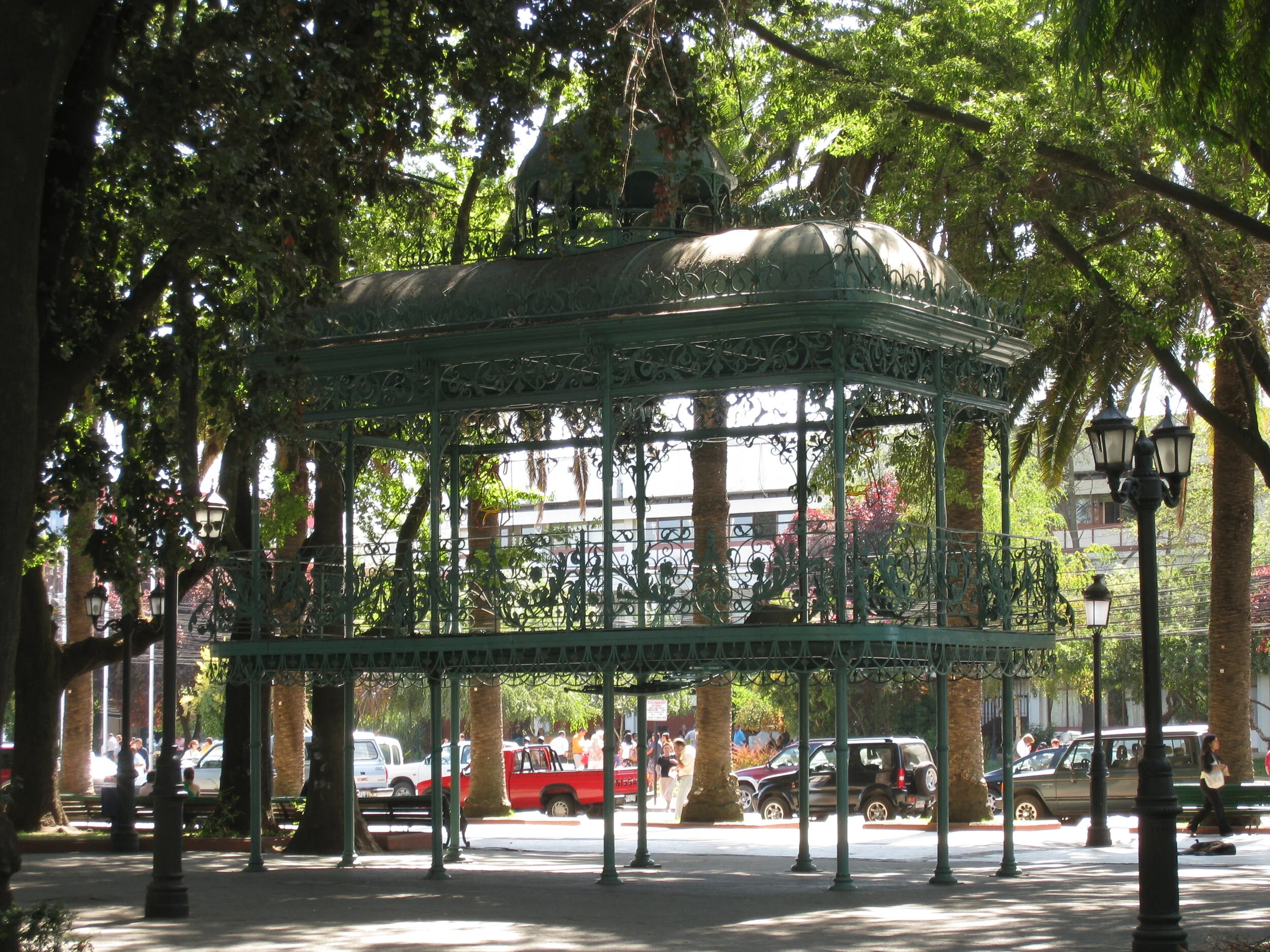  Curico--Gazebo in Plaza de Armas 