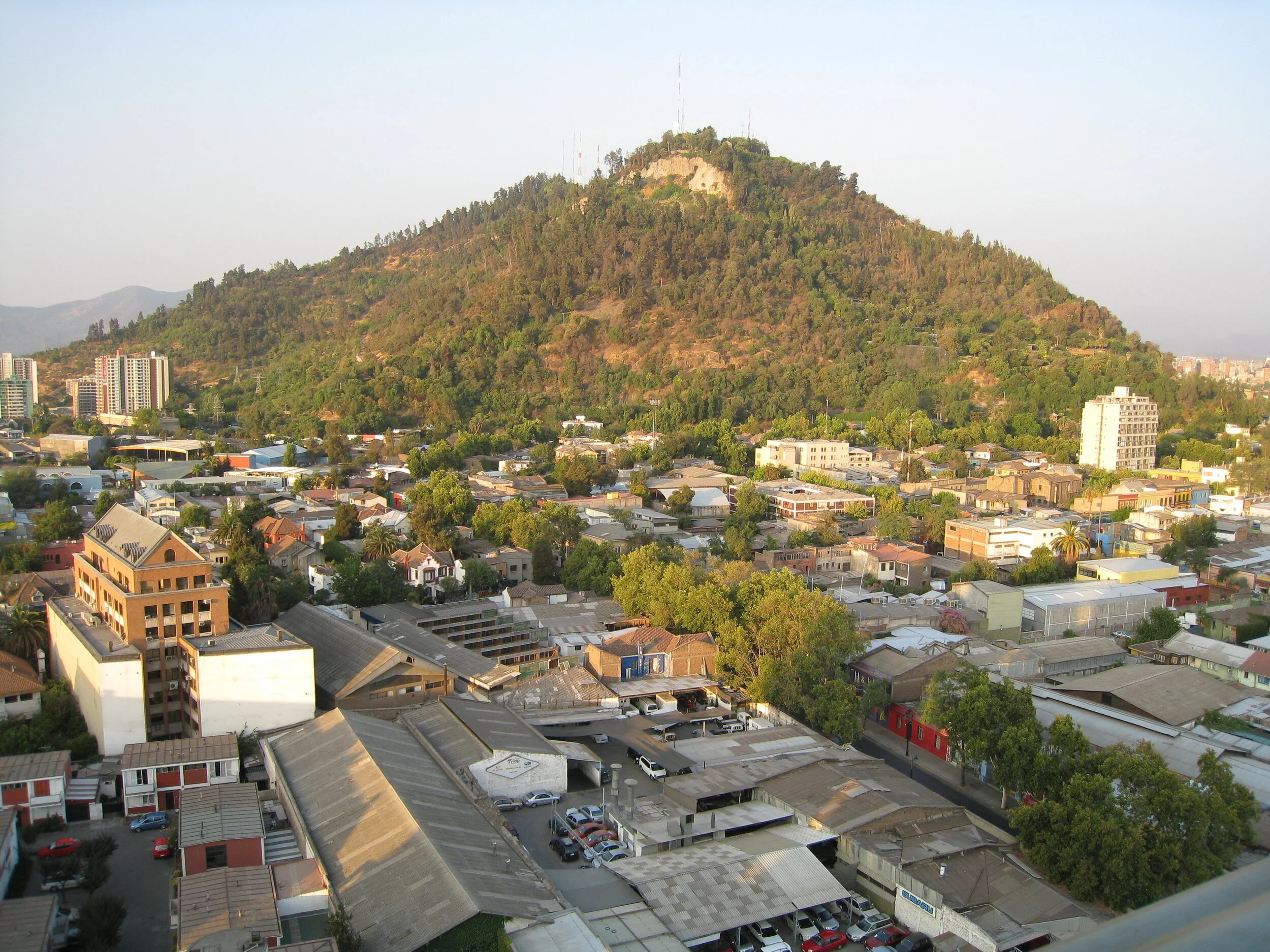  Santiago--From towers at 165 Bellavista 