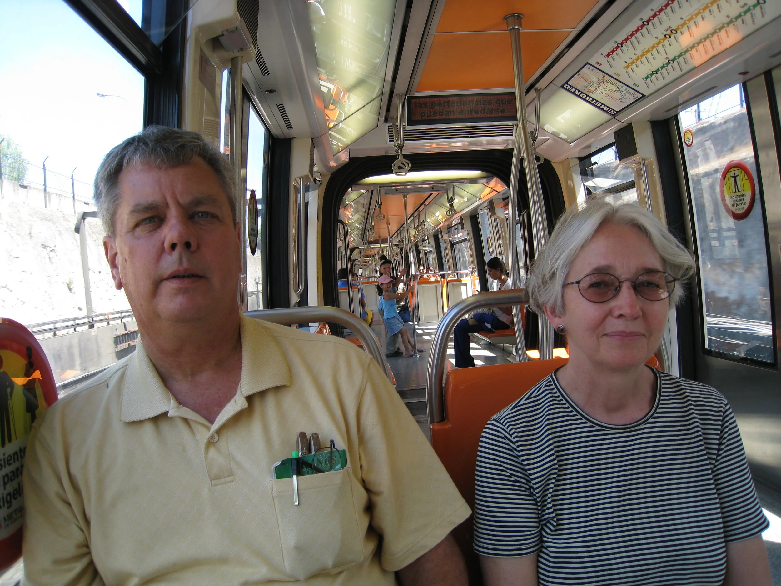  Roger King and Carrol Kindel in Subway 