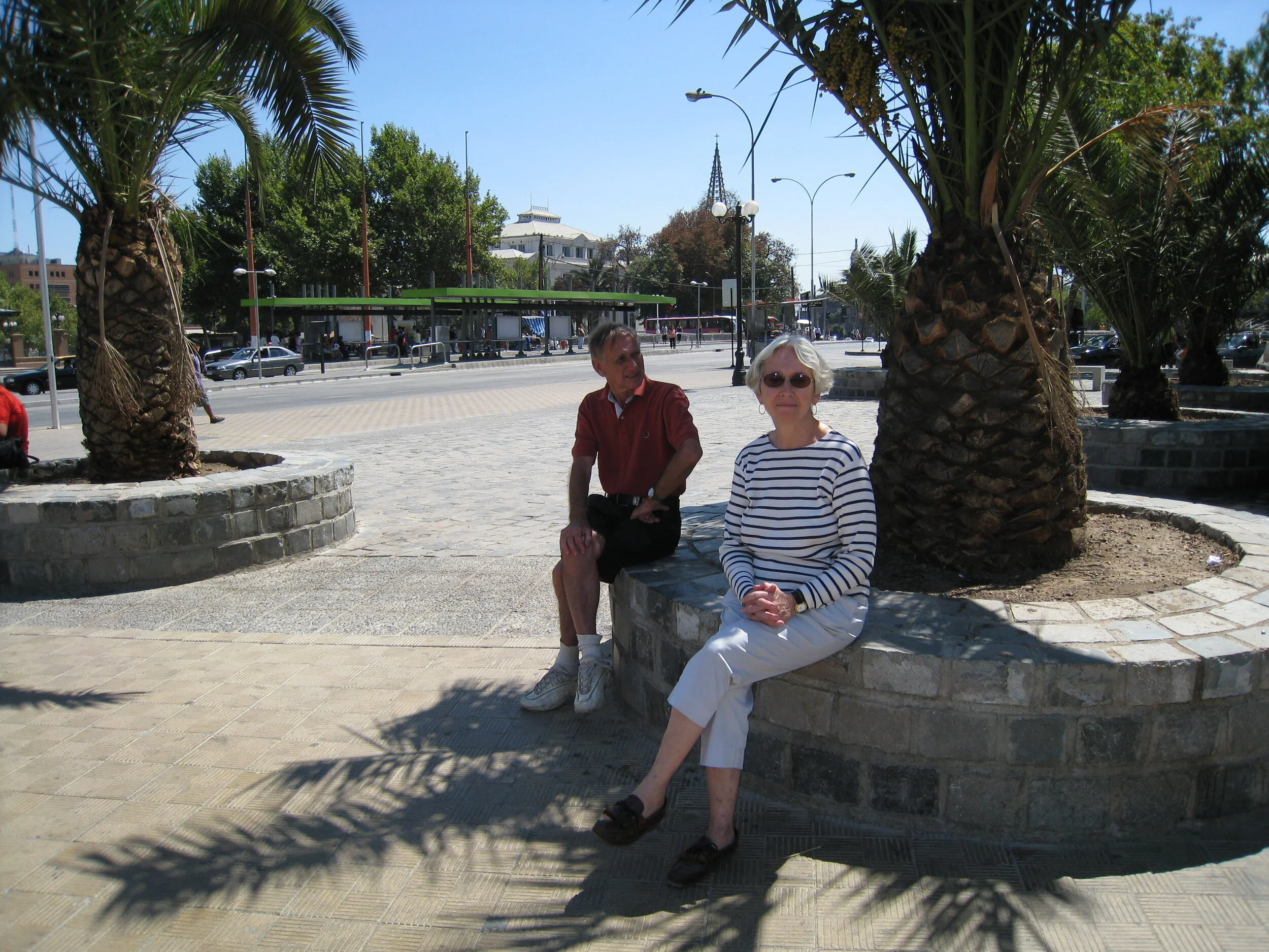  Paul Cullingford and Carrol Kindel near Municipal Market 