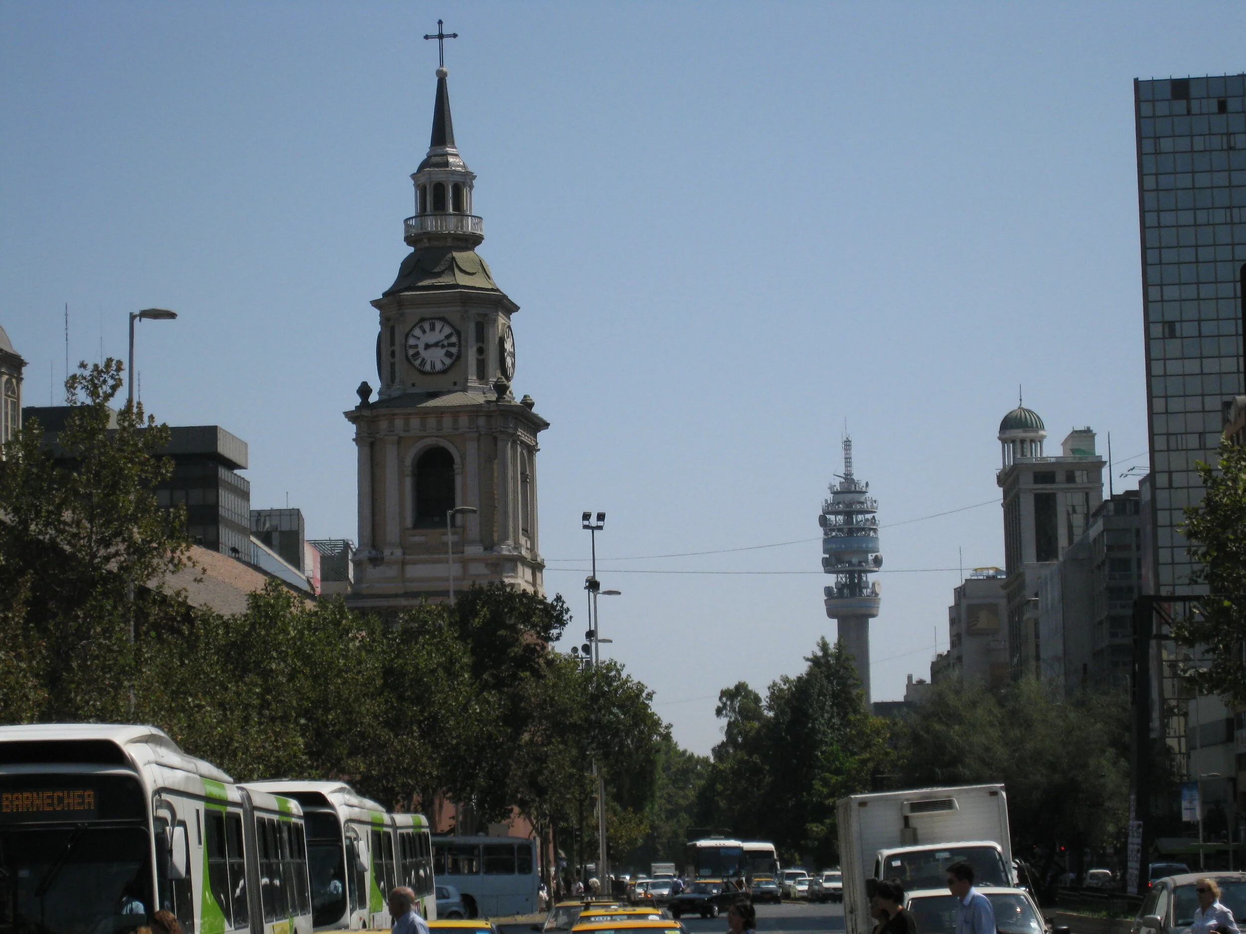  Towers--San Francisco and Telefonica on the Alameda 