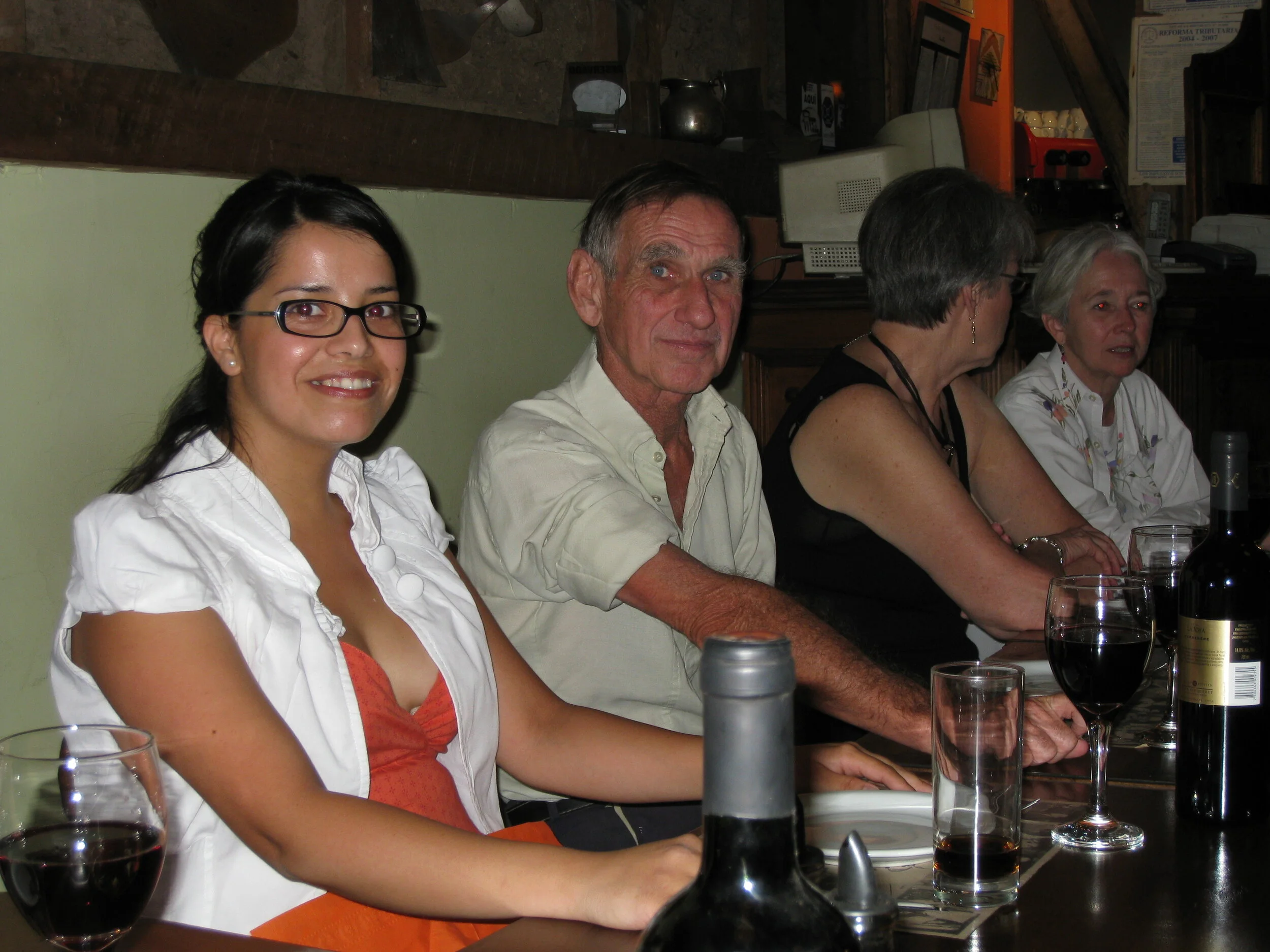  Santiago--Casa Naranja--Karl's birthday--Bernadita, Paul, Jane and Carrol 