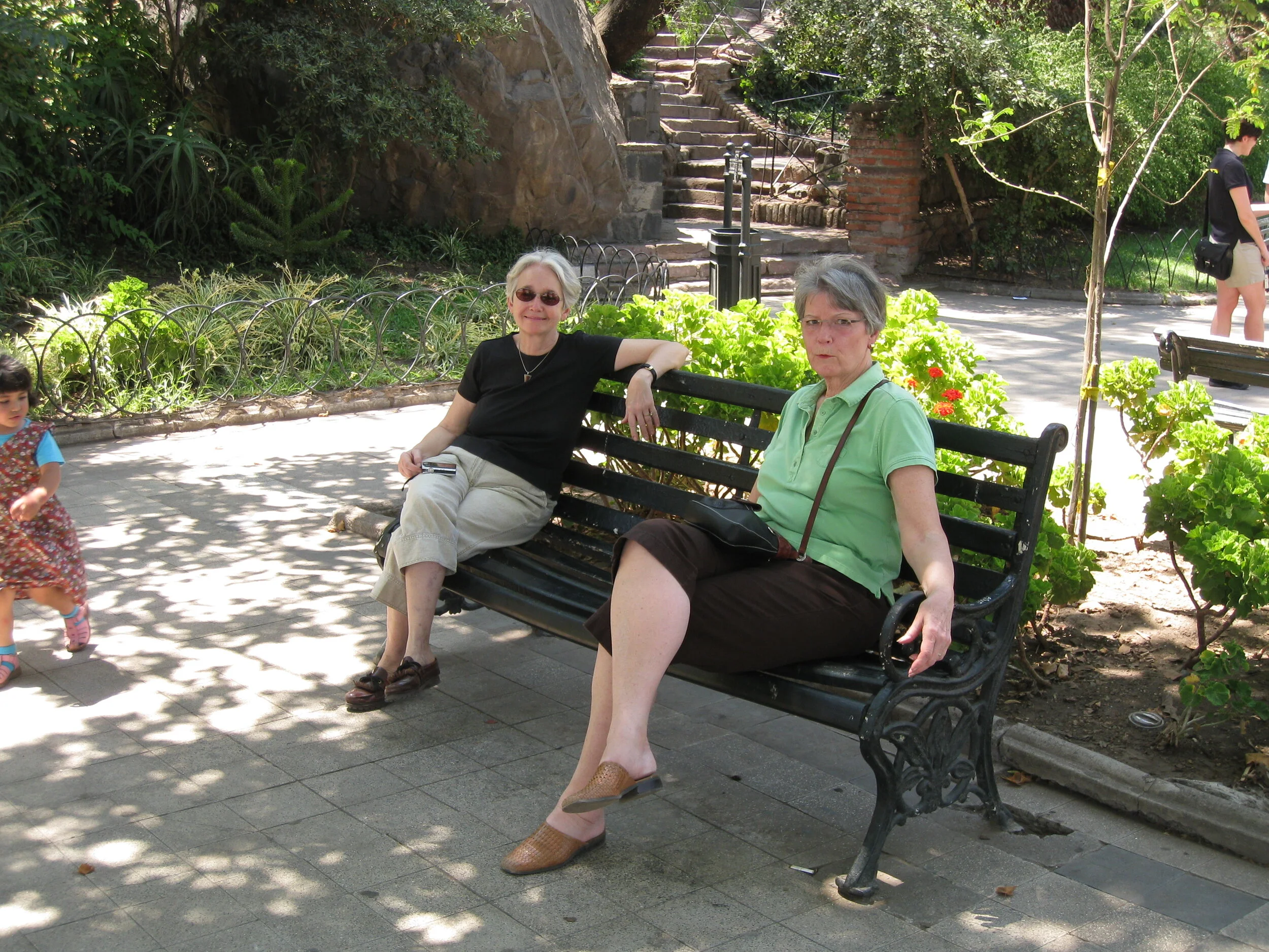  Santiago--Cerro Sta. Lucia--Carrol and Jane (Jen's Mother) 