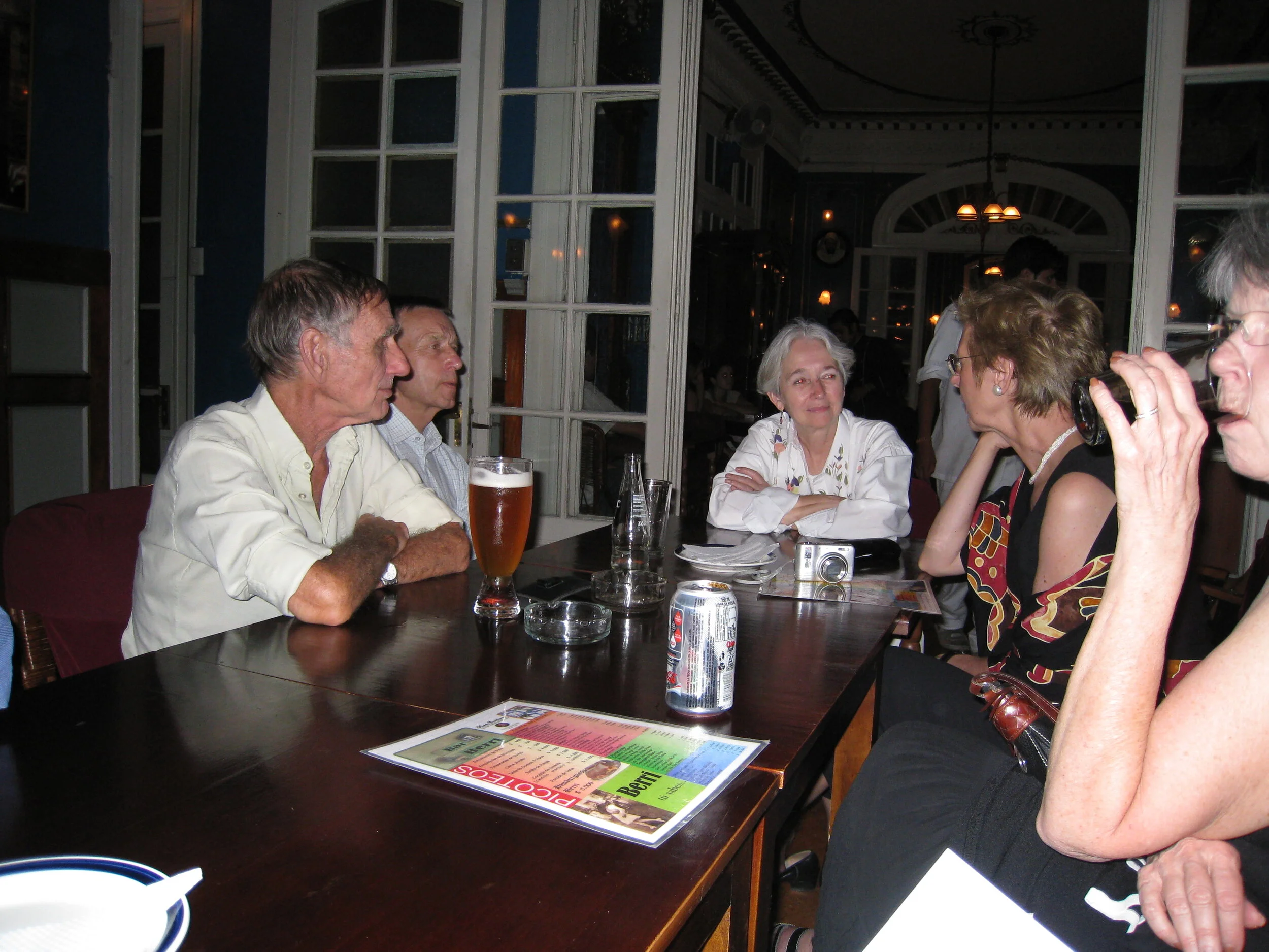  Santiago--Berri--Karl's birthday--Paul, Harald, Carrol, Christin and Jane 