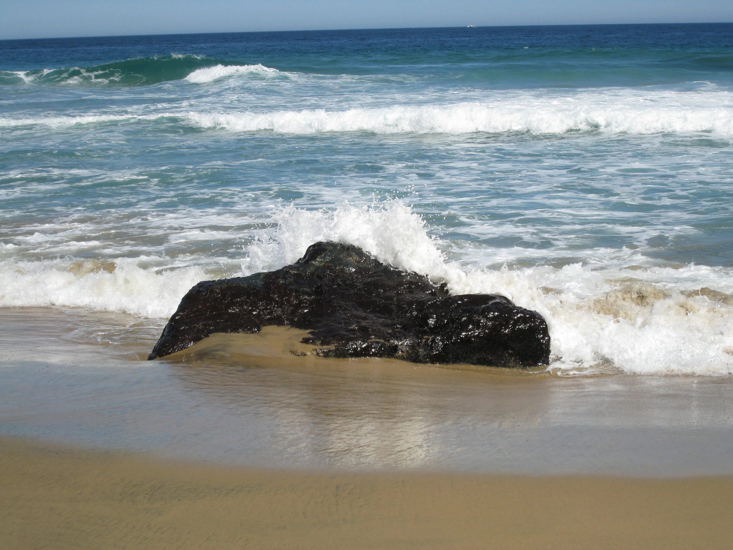 Quintay beach near Valparaiso on a visit with Inge and Guenter Roesch 