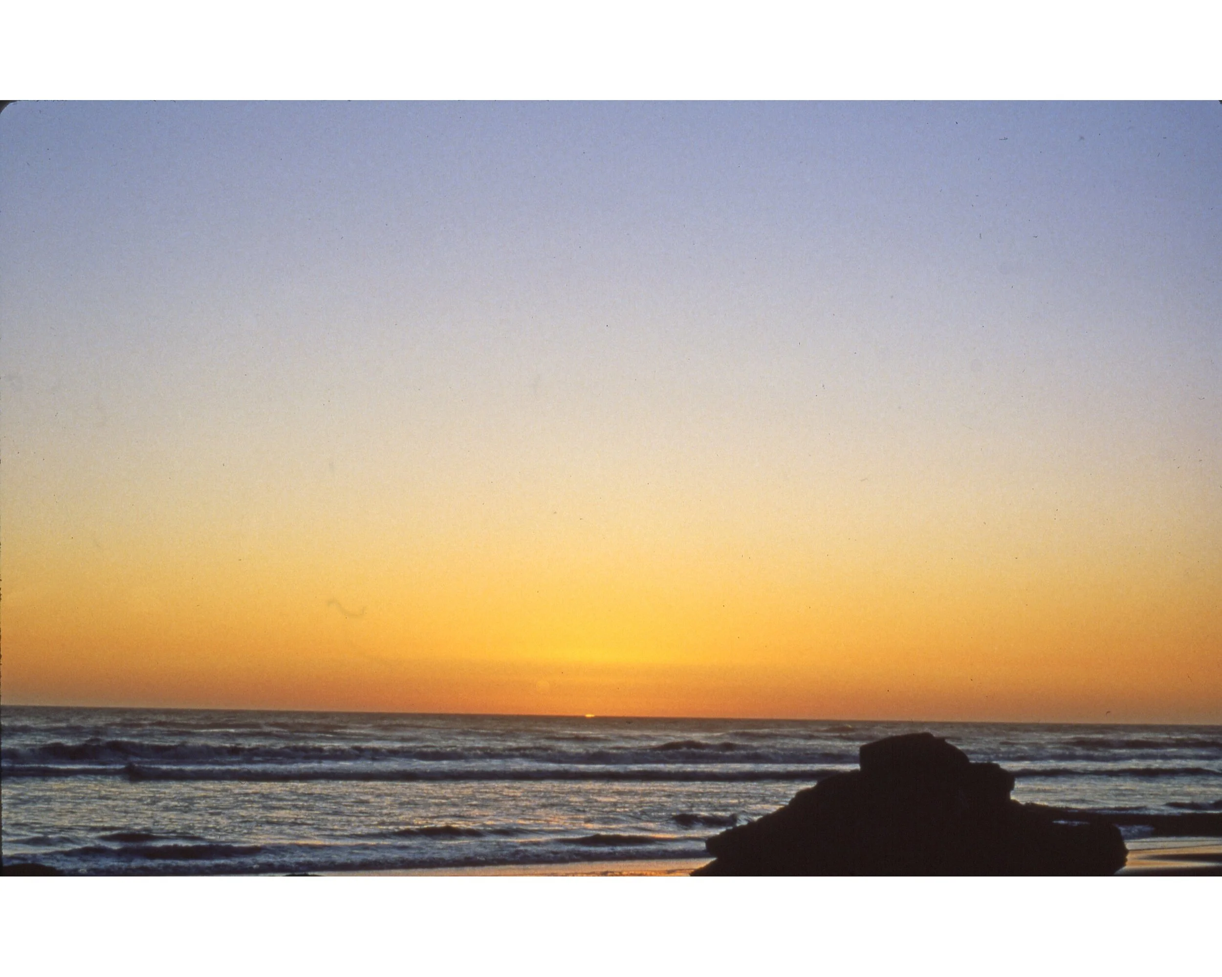  Febrero 1982	Iloca--El mar al atardecer 