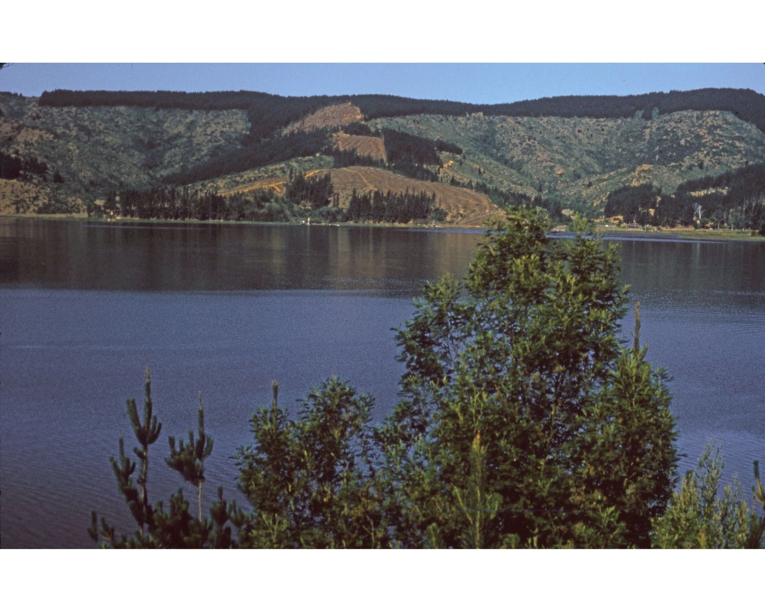  Febrero 1982	Llico (Curico)--Lago Vichuquen desde Punta del Barco  
