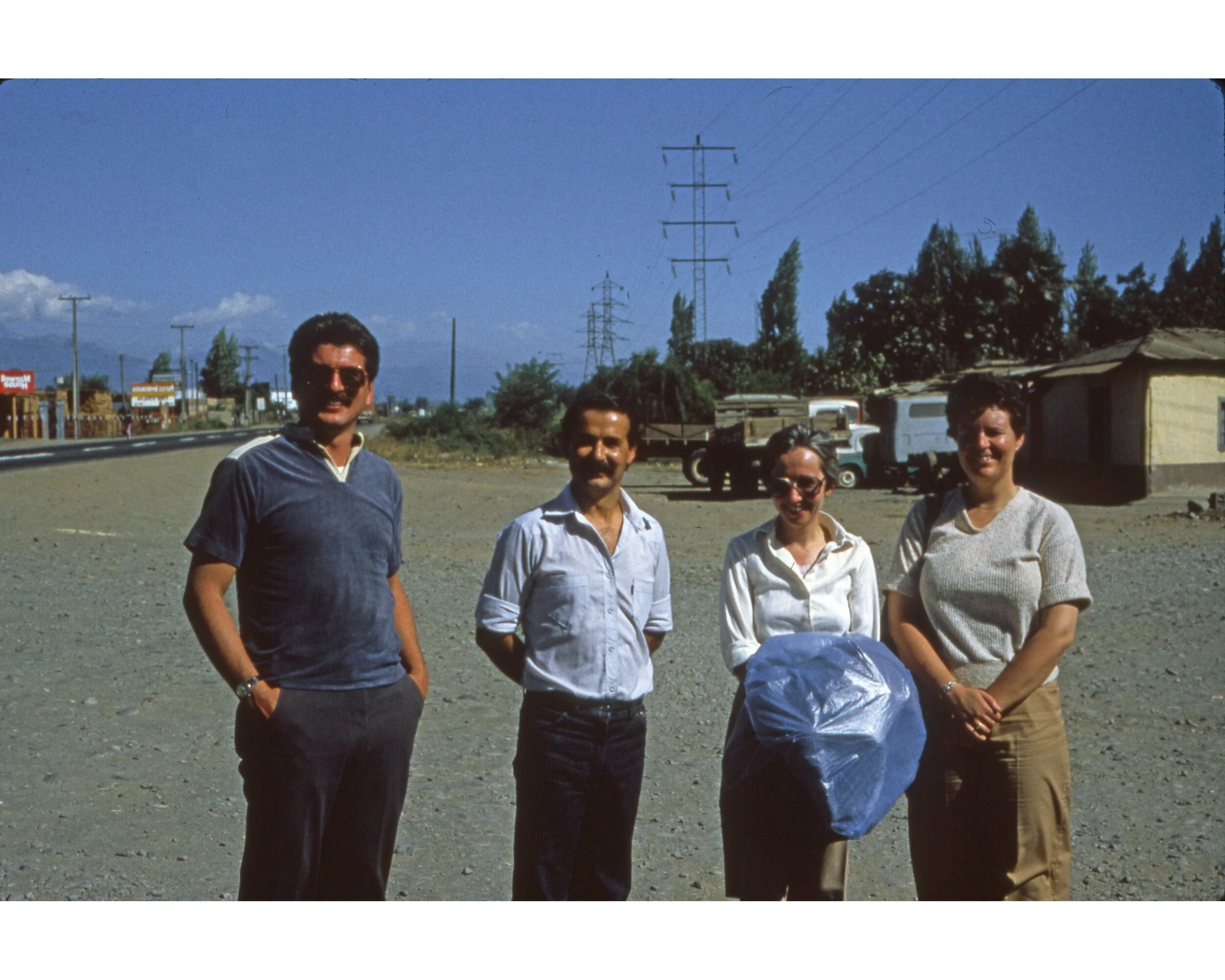  Febrero 1982	Curico--Panamericana--Karl K. Kindel, Patricio Aguirre Moya, Carrol Benner Kindel y Carole King 