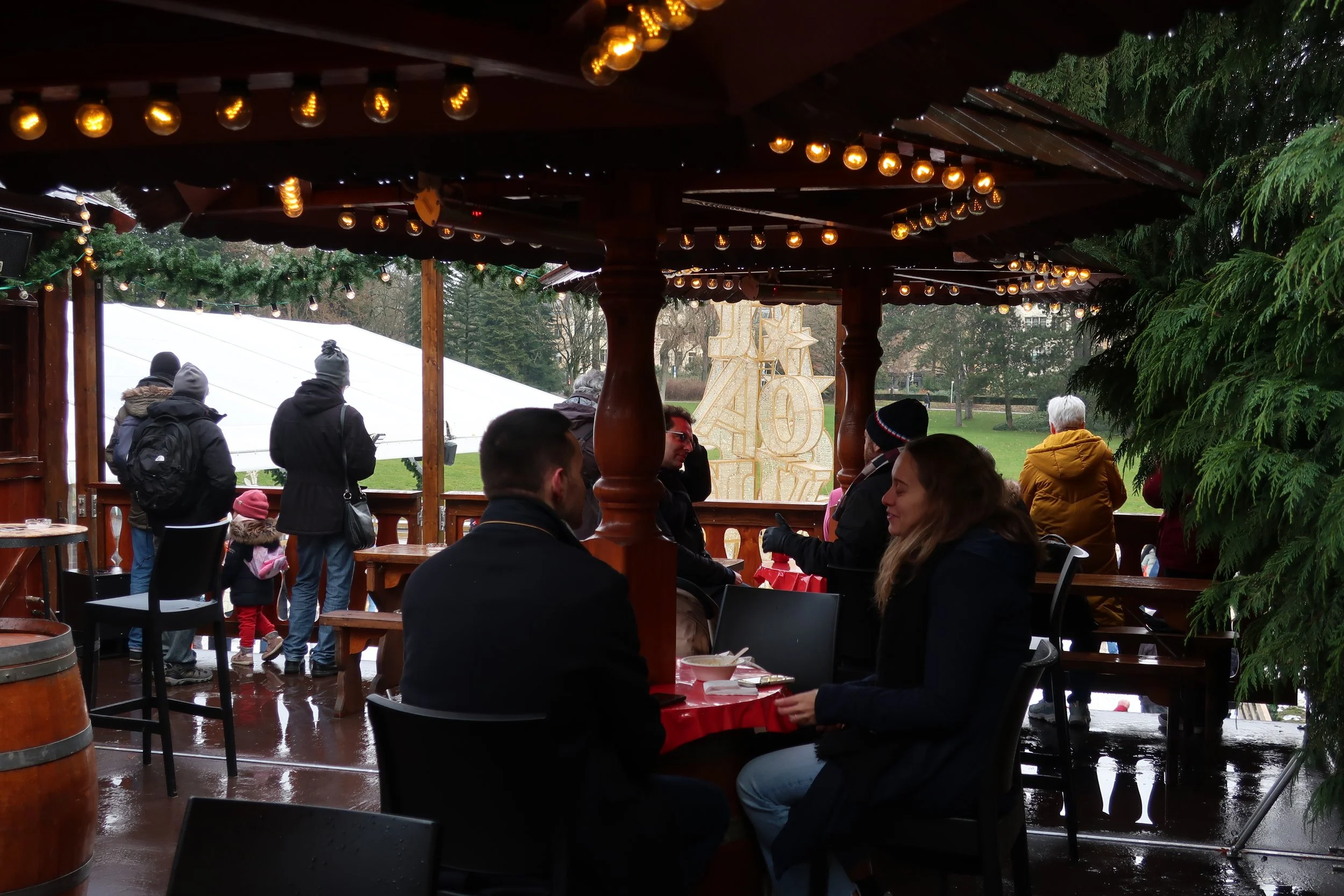  Luxembourg 2021--Kinnekswiss Meadow Ice Rink--Holiday Decorations with food and drink 
