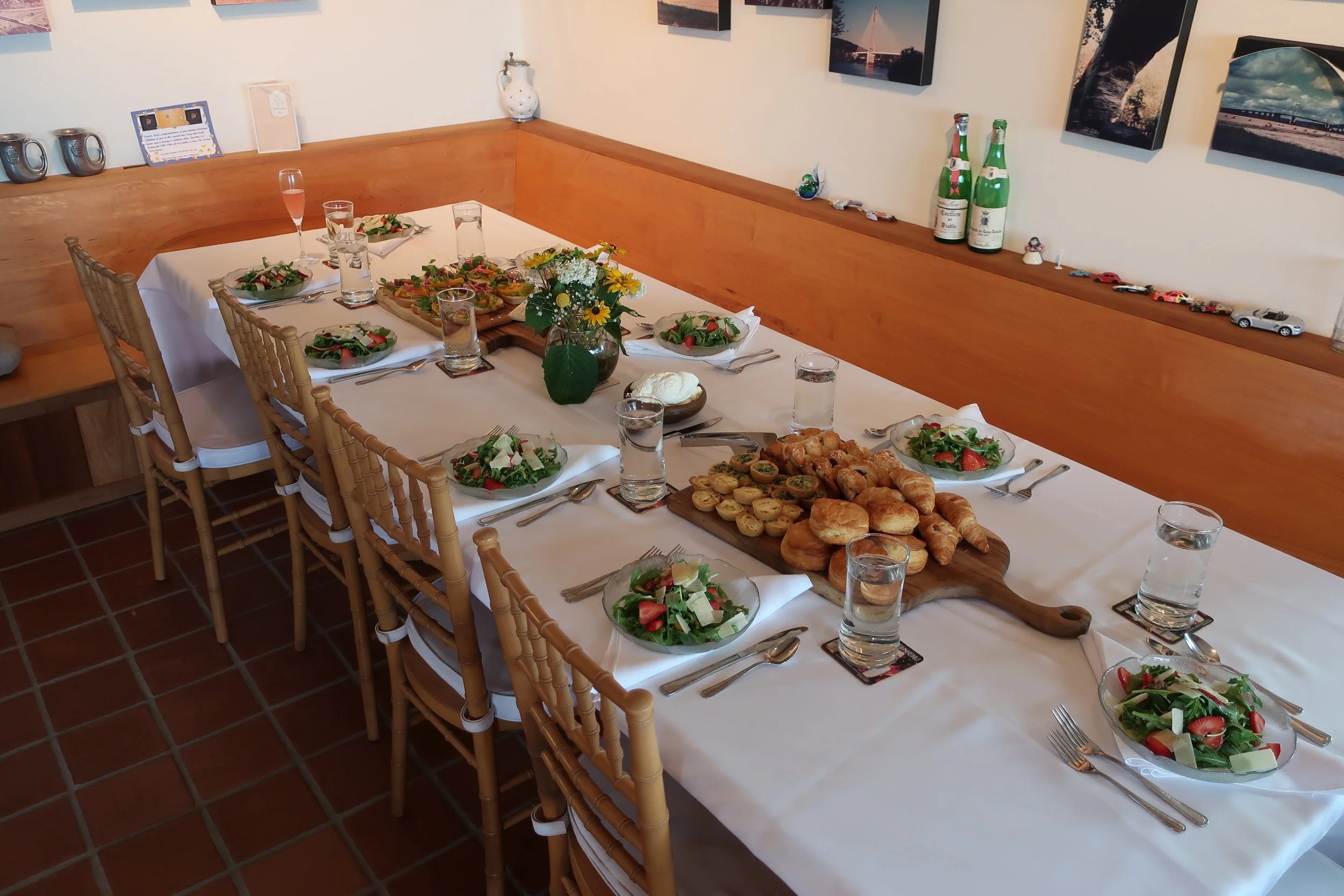  Kent Island--June 2022--50th Wedding Celebration--Brunch Table 