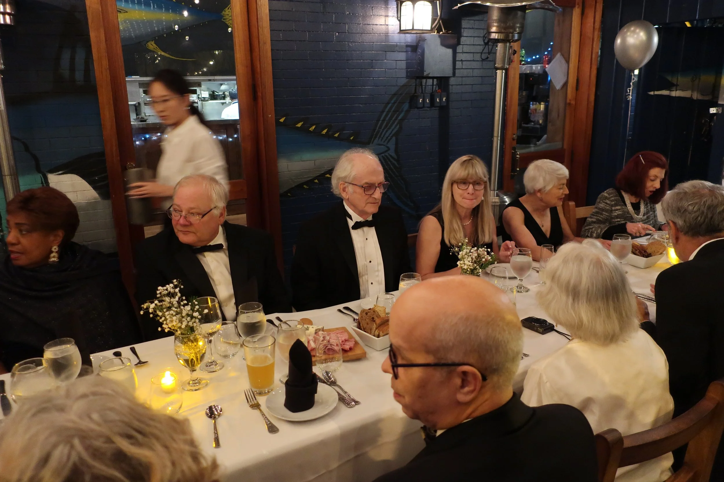  DC--New Year's Eve 2022--Ophelia's--Kately and George Demougeot, Dave Small, Donna Hanousek, Sue Rosenfeld and Eugena Blythe 
