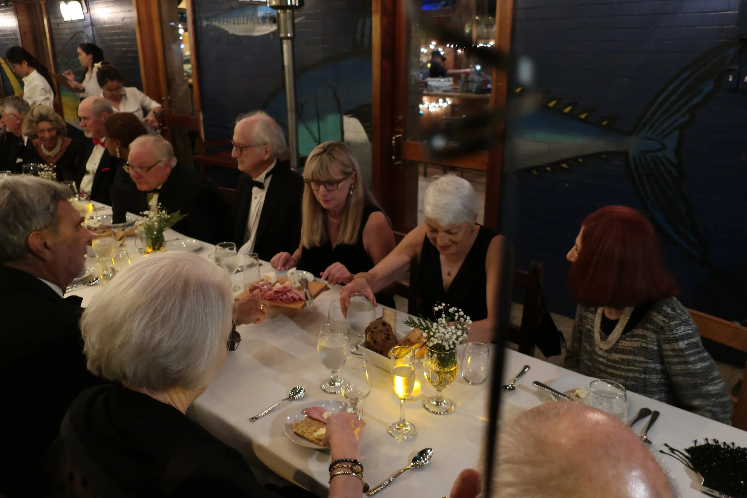  DC--New Year's Eve 2022--Ophelia's--Debbie and Rick Schreiber, Kately and George Demougeot, Dave Small, Donna Hanousek, Sue Rosenfeld and Eugena Blythe 