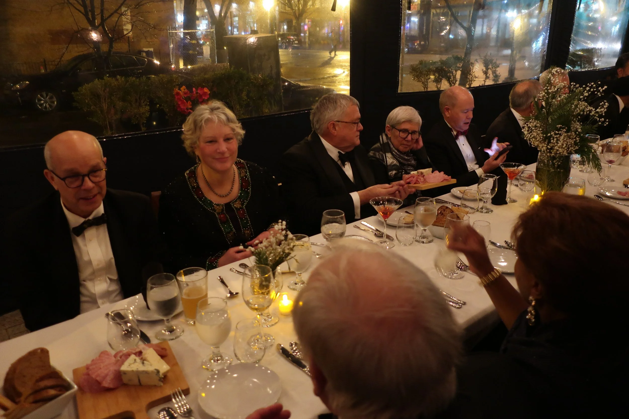  DC--New Year's Eve 2022--Ophelia's--Fred Stielow, Daniel Leathers, Margaret Roberts, Karl Holmes, Cathy Pettinari, Gene Butler and Enrique Gomez 
