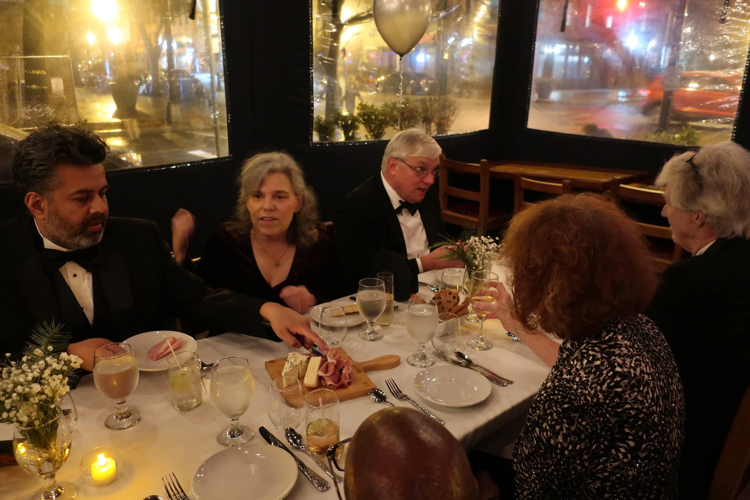  DC--New Year's Eve 2022--Ophelia's--Amit Singh, Patricia Zweibel and Daniel Leathers 