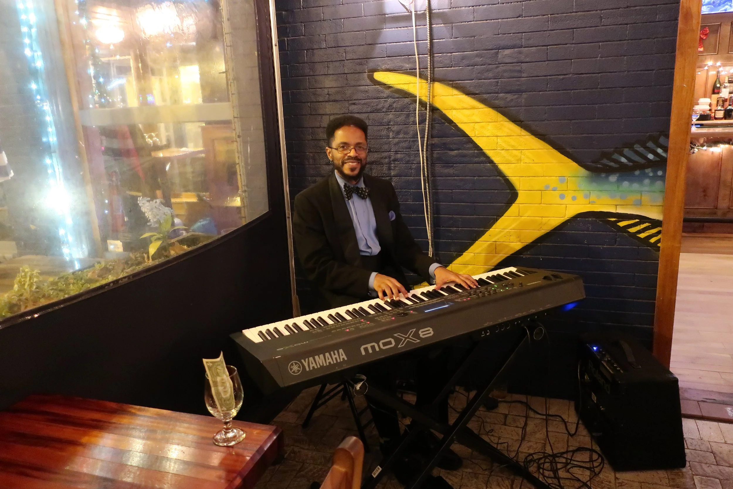  DC--New Year's Eve 2022--Ophelia's--Nicolas Mack, Keyboard 