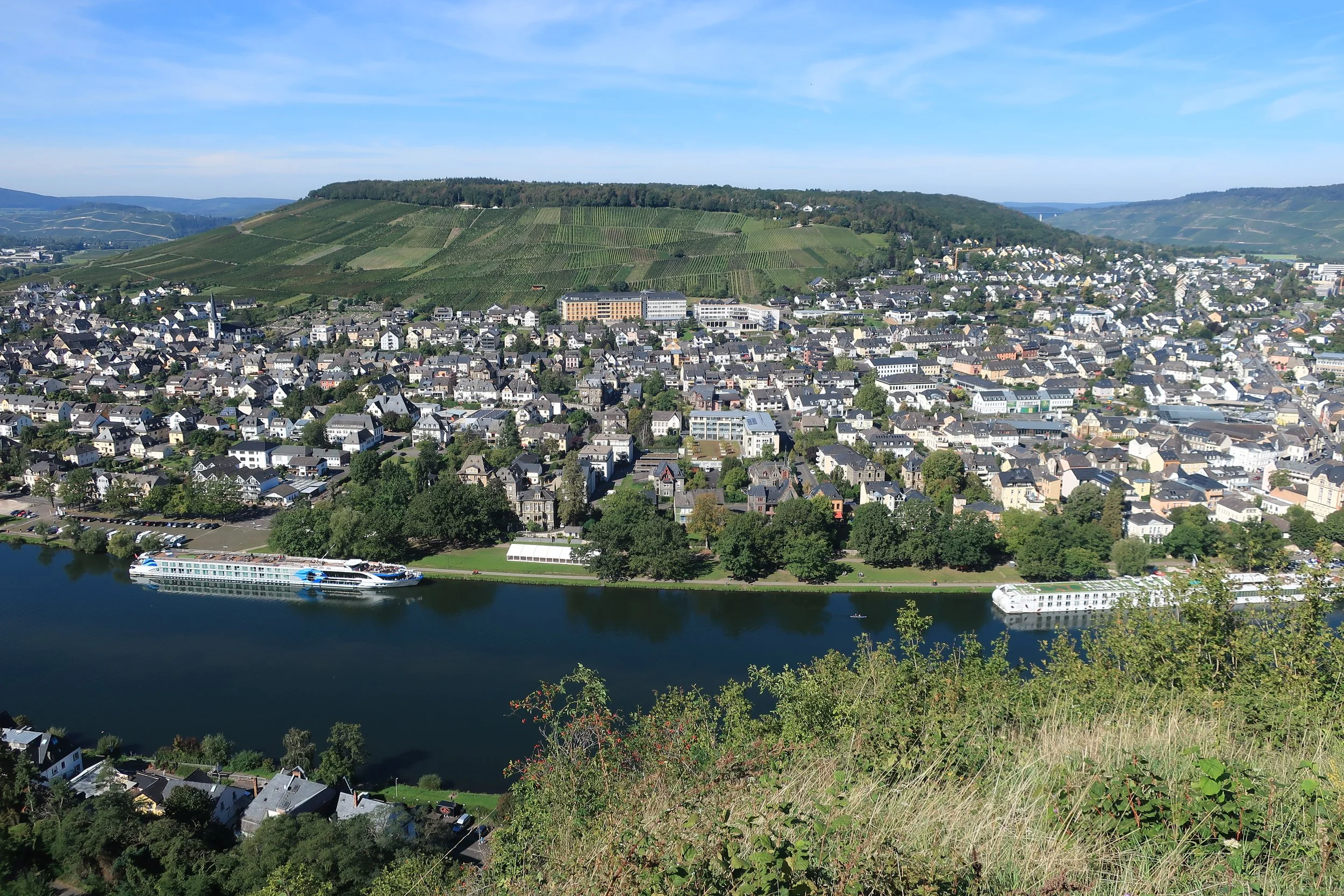  Germany 2023--Kindel 50th Anniversary Trip--Bernkastel-Kues--View from Berg Landshut Castle 