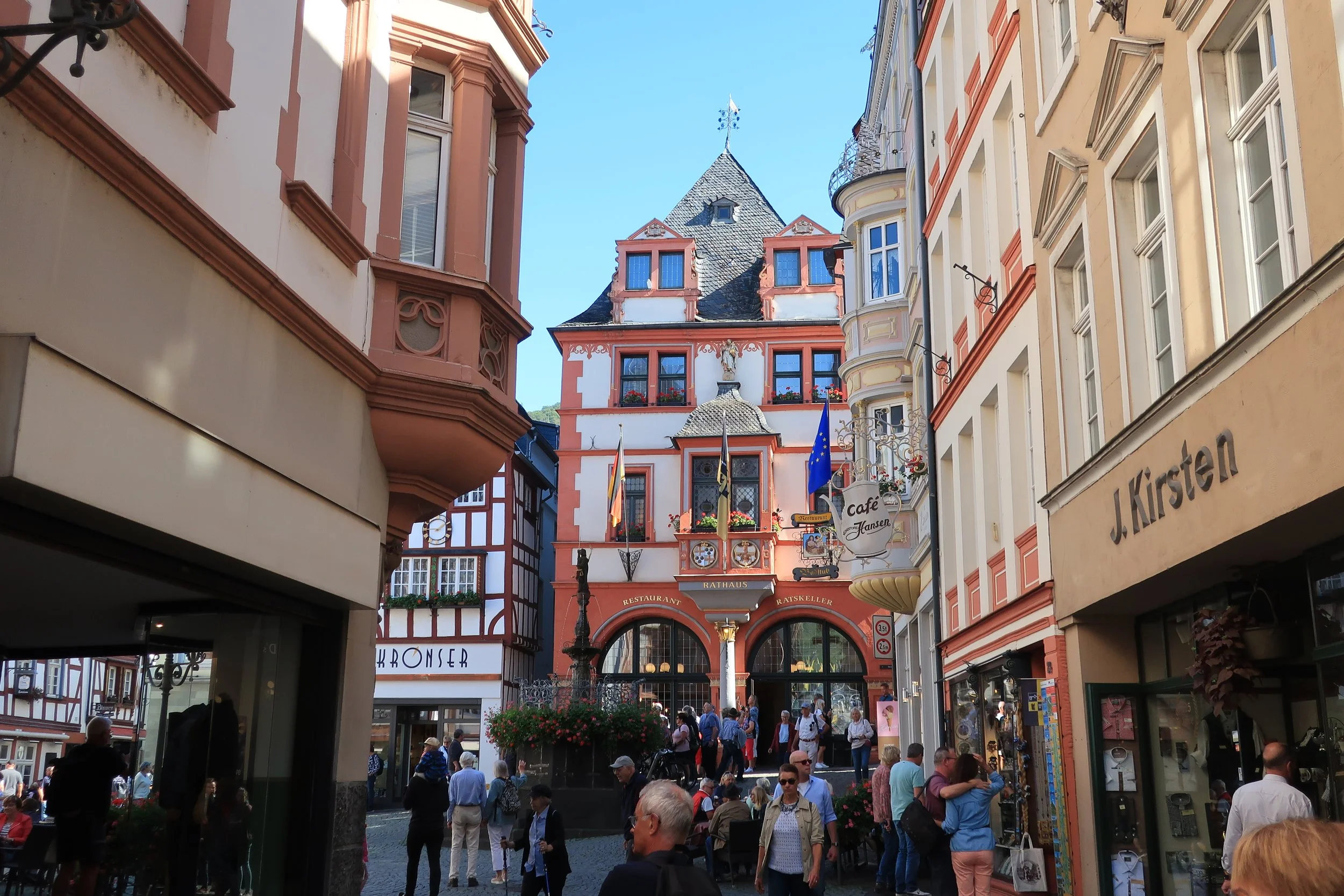  Germany 2023--Kindel 50th Anniversary Trip--Bernkastel--Main Plaza 