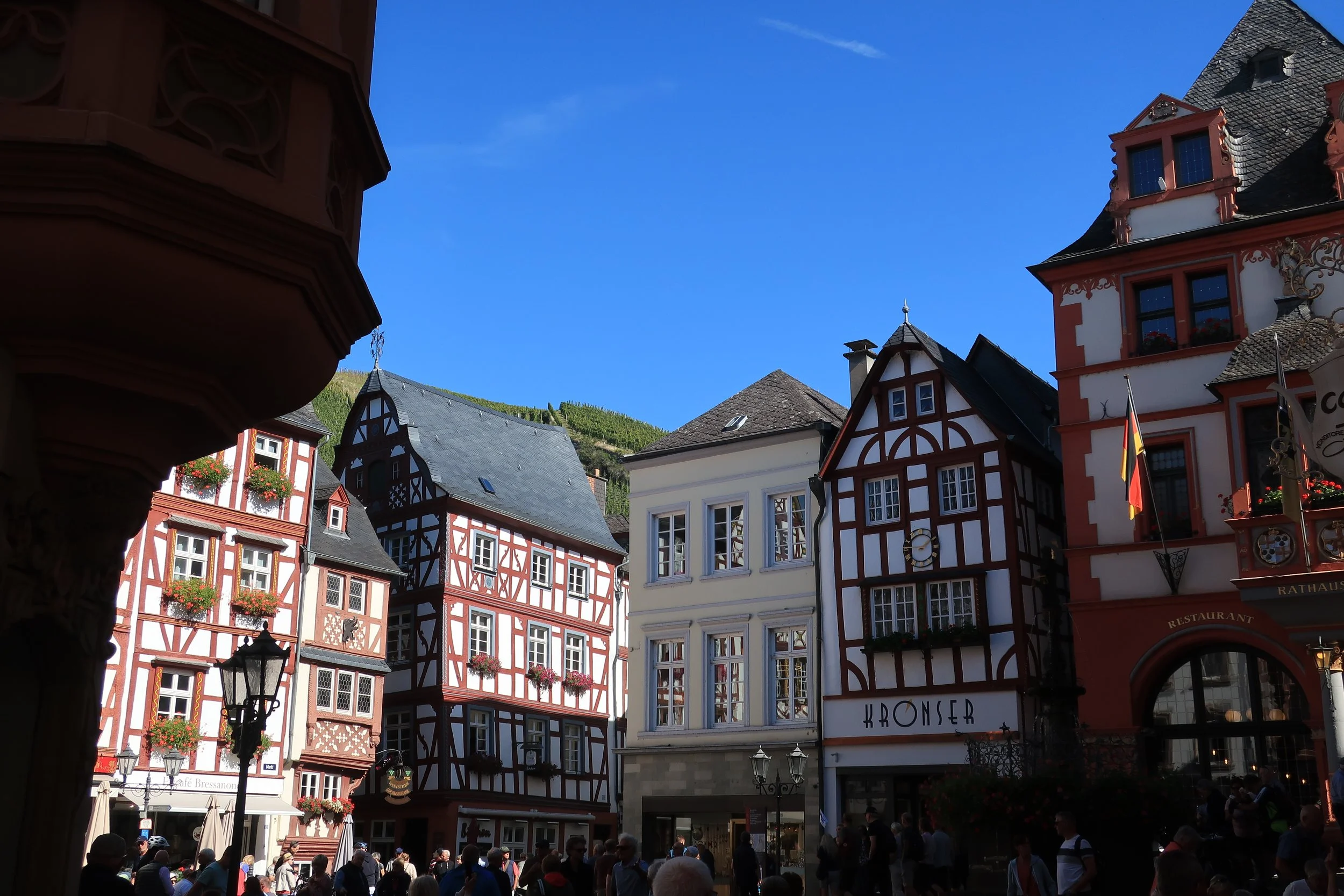  Germany 2023--Kindel 50th Anniversary Trip--Bernkastel--Main Plaza 
