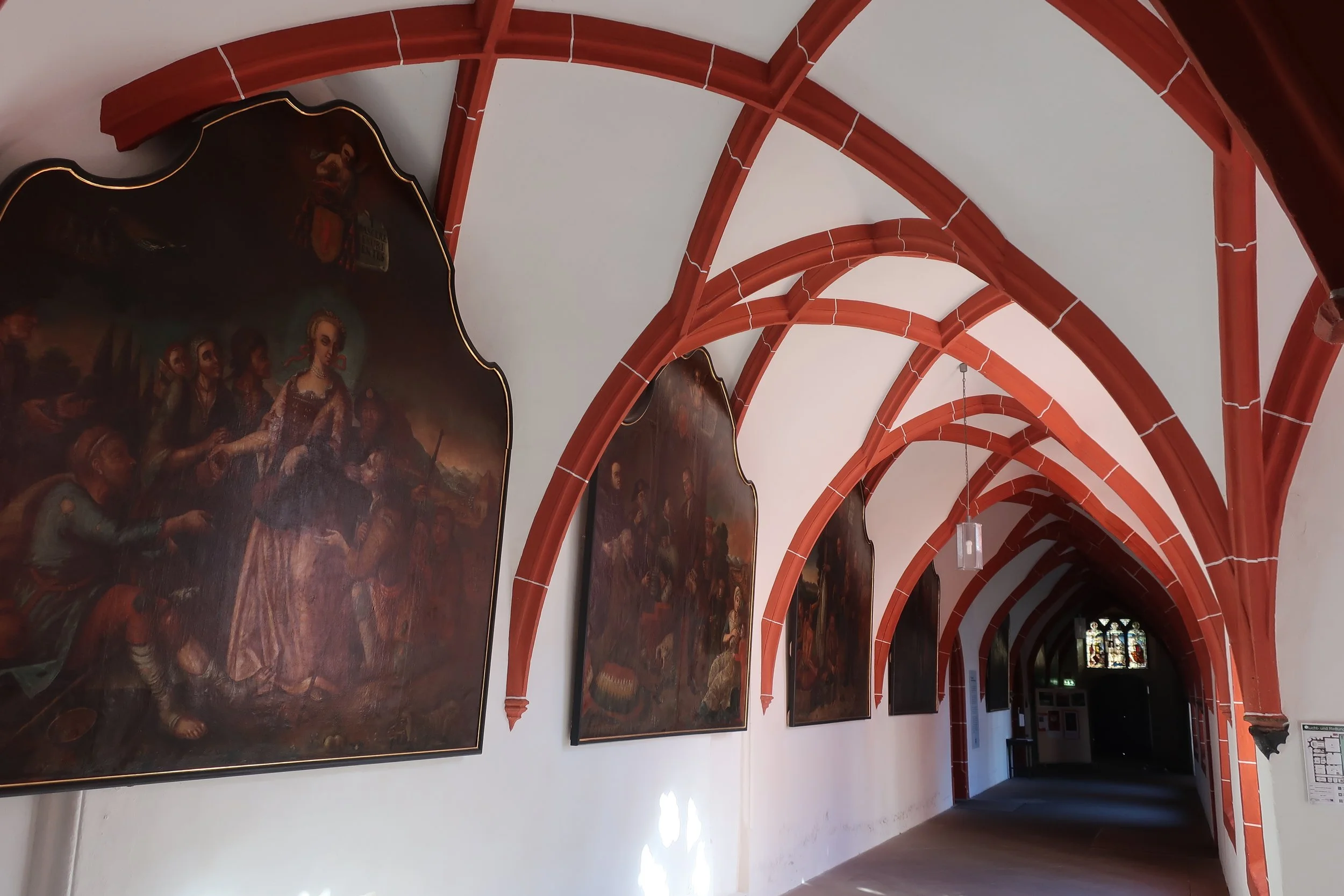  Germany 2023--Kindel 50th Anniversary Trip--Kues--Old Monastery now used as retirement home--Interior 