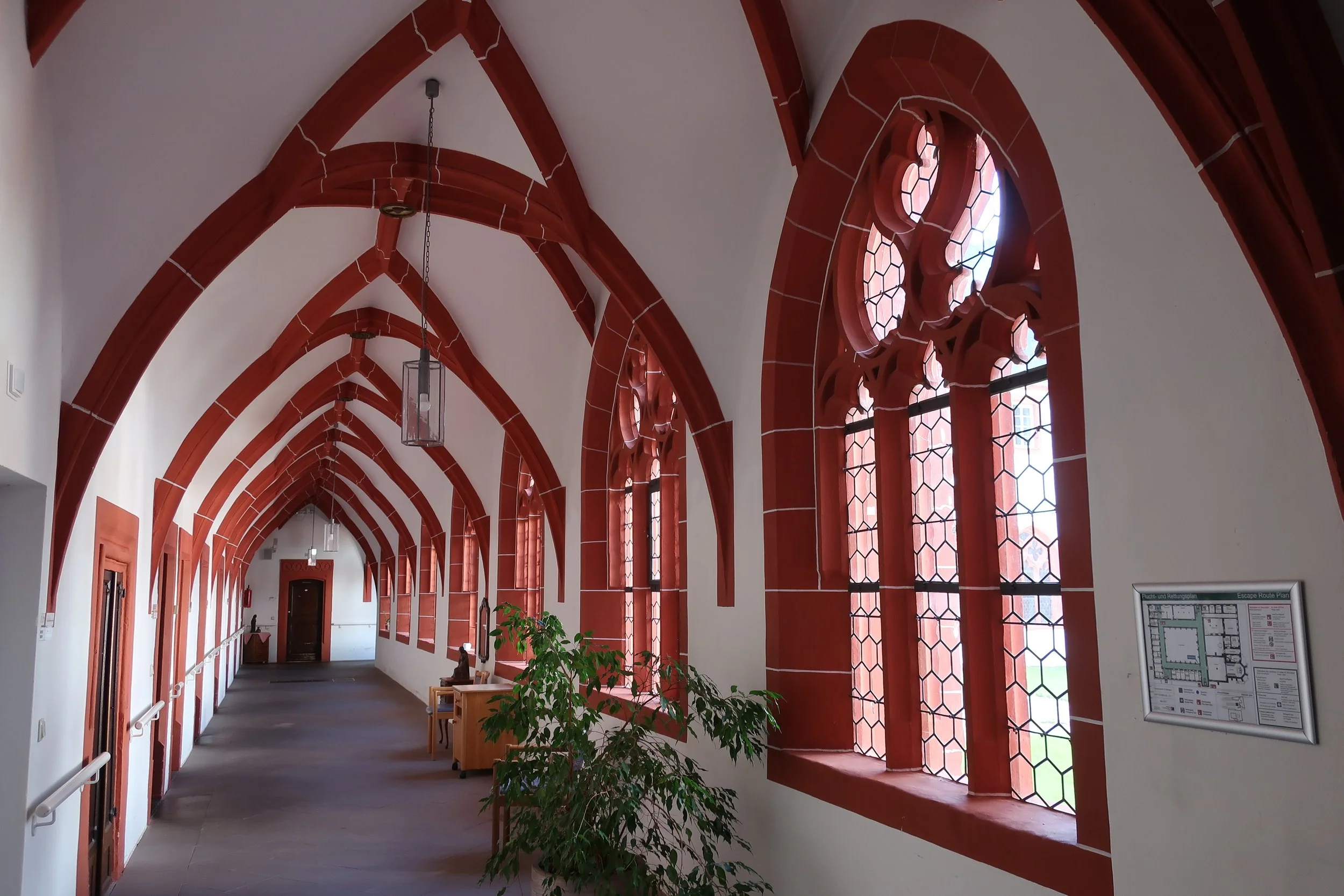  Germany 2023--Kindel 50th Anniversary Trip--Kues--Old Monastery now used as retirement home--Interior 