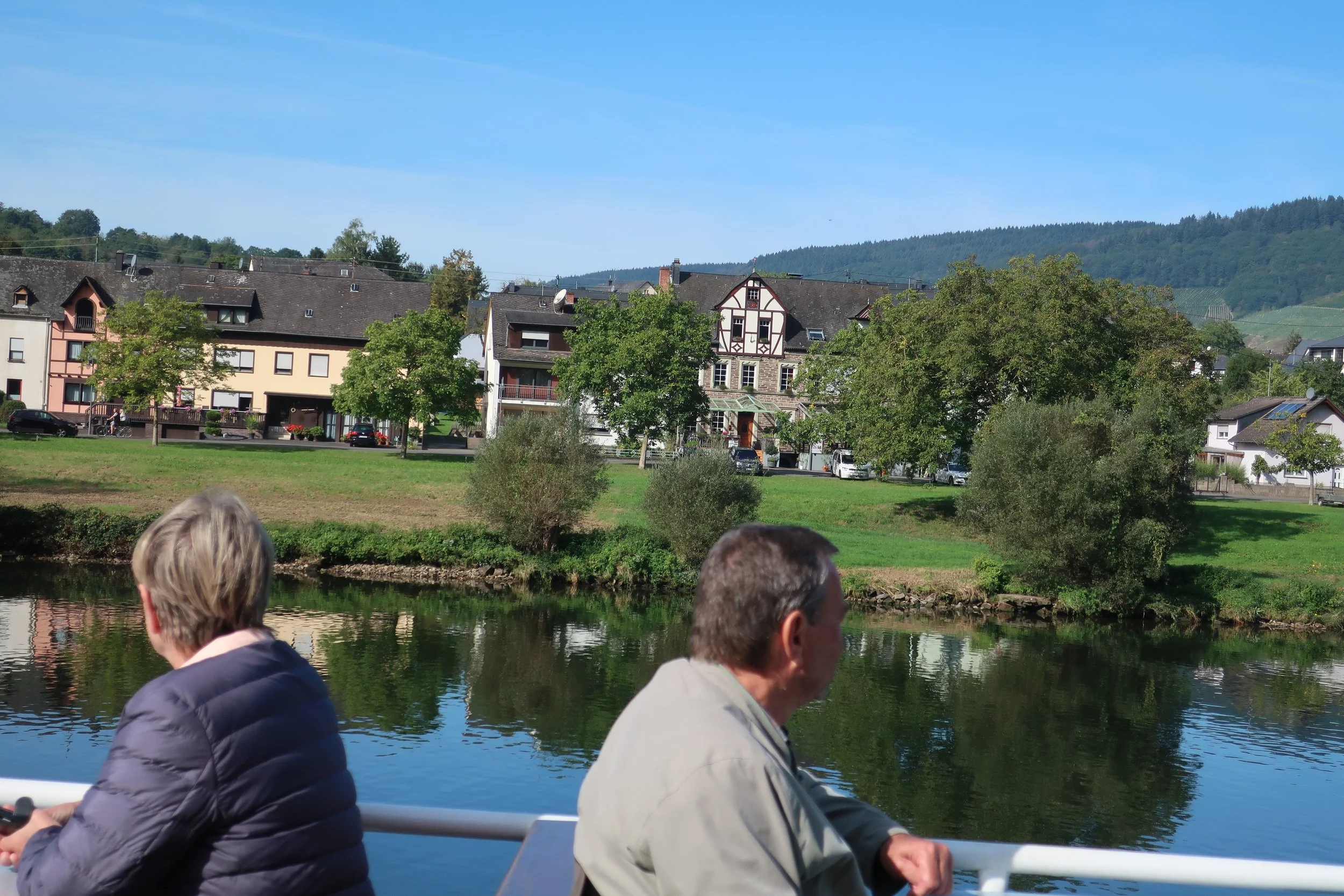  Germany 2023--Kindel 50th Anniversary Trip--Kues--Old Monastery now used as retirement home--Christin Grieser-Kindel and Carrol Benner Kindel 