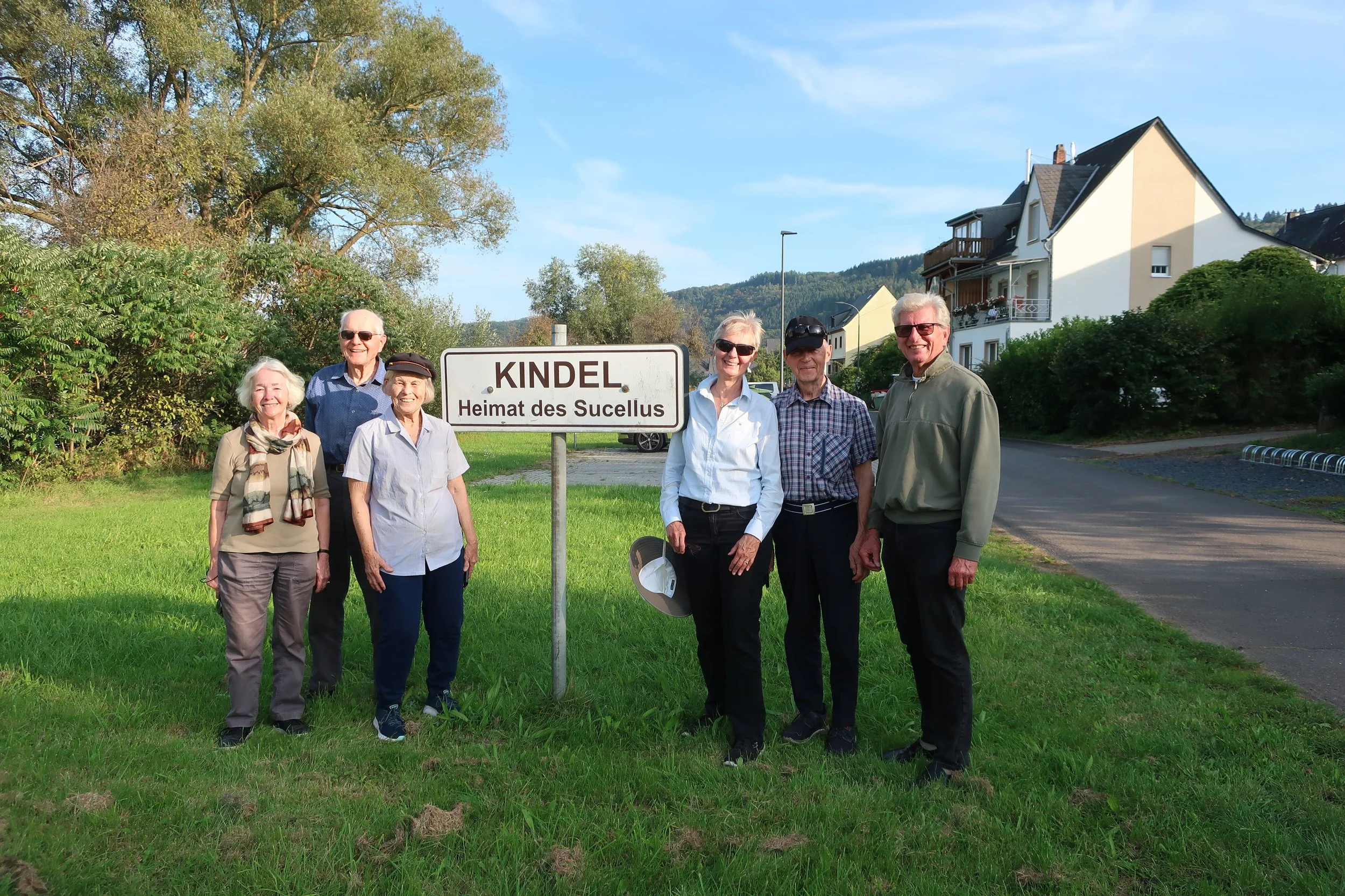 Germany 2023--Kindel 50th Anniversary Trip--Kindel--Paul and Judy Kindel, Christin Grieser-Kindel Harald Grieser and Karl  Kindel in Kindel 