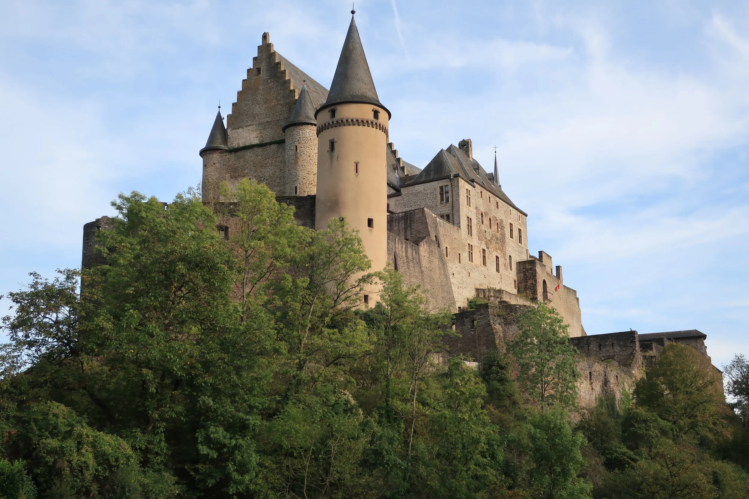  Germany 2023--Kindel 50th Anniversary Trip--Luxembourg, Vianden--Castle 