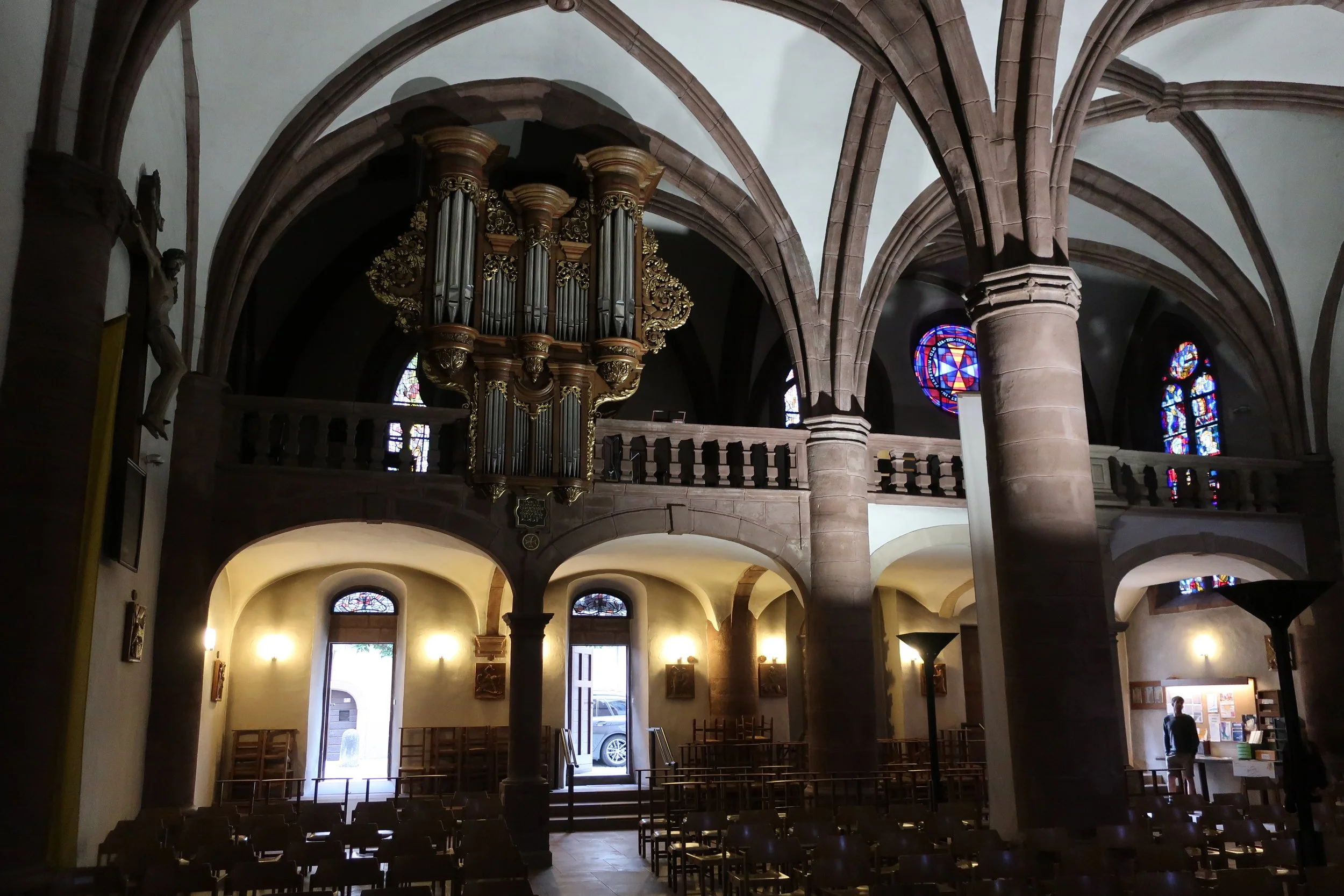  Germany 2023--Kindel 50th Anniversary Trip--Luxembourg, Vianden--Trinitarian Church 
