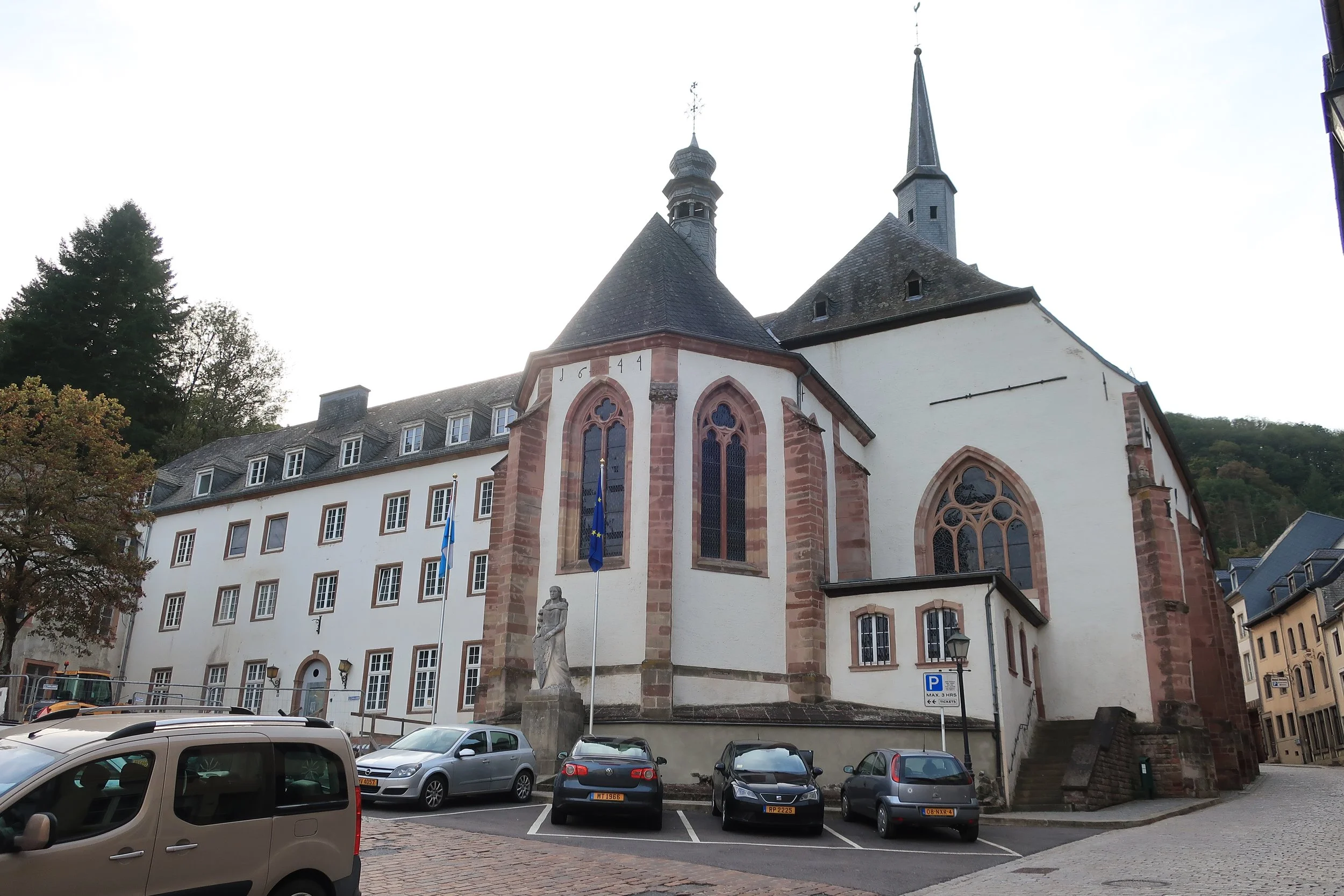  Germany 2023--Kindel 50th Anniversary Trip--Luxembourg, Vianden--Trinitarian Church 
