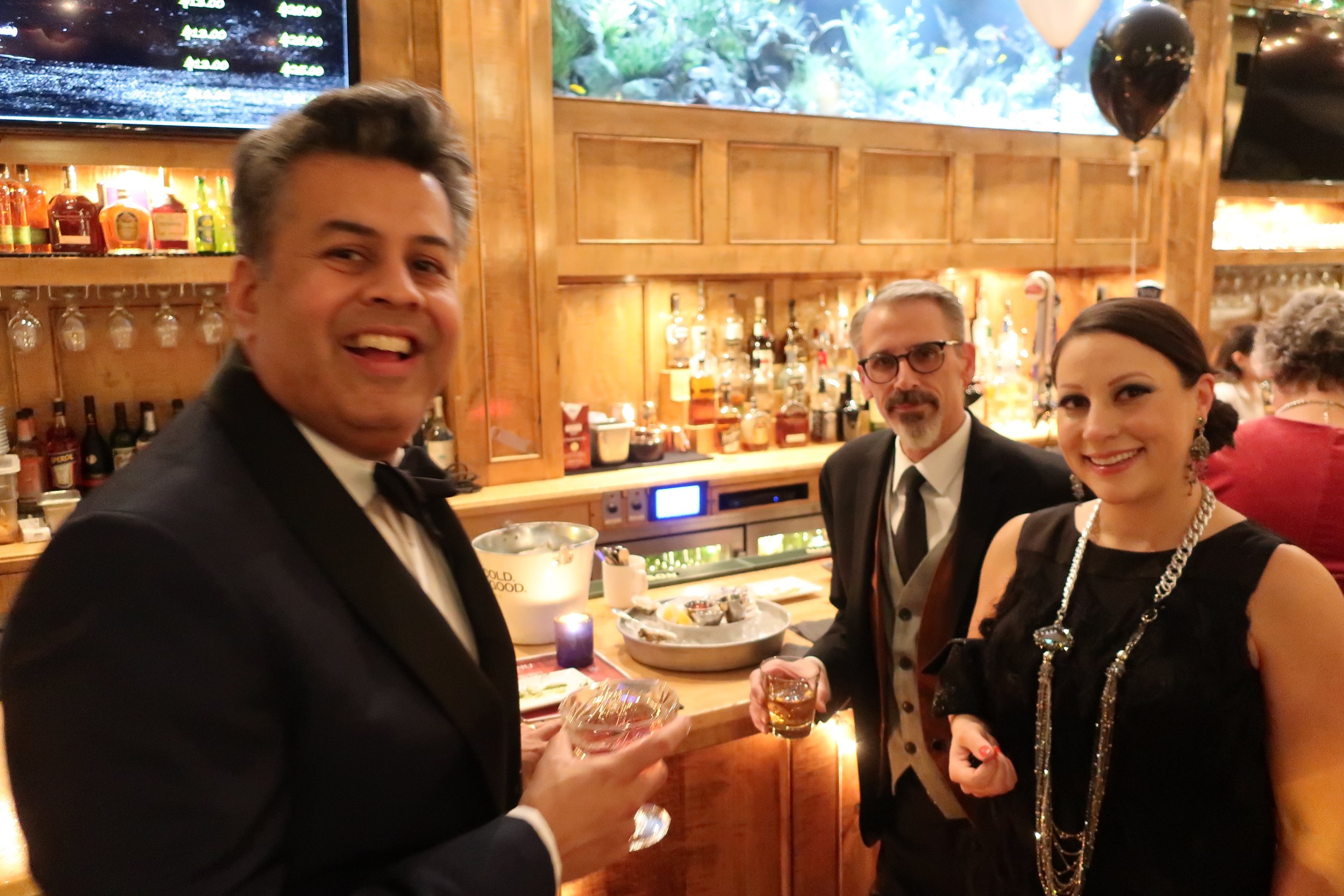  DC--Ophelia's--New Year's Eve 2023--Amit Singh, David Yeggin and Camille White 