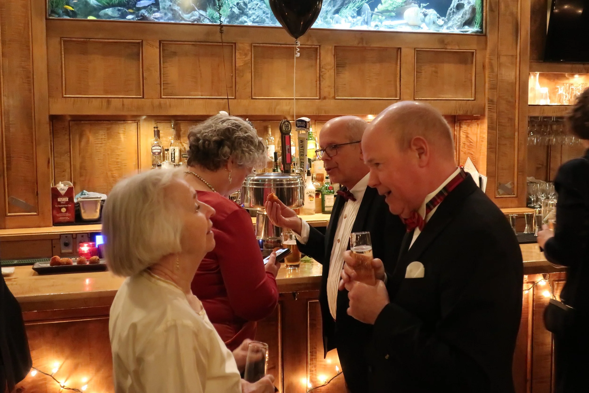  DC--Ophelia's--New Year's Eve 2023--Carrol Benner Kindel and Gene Butler 