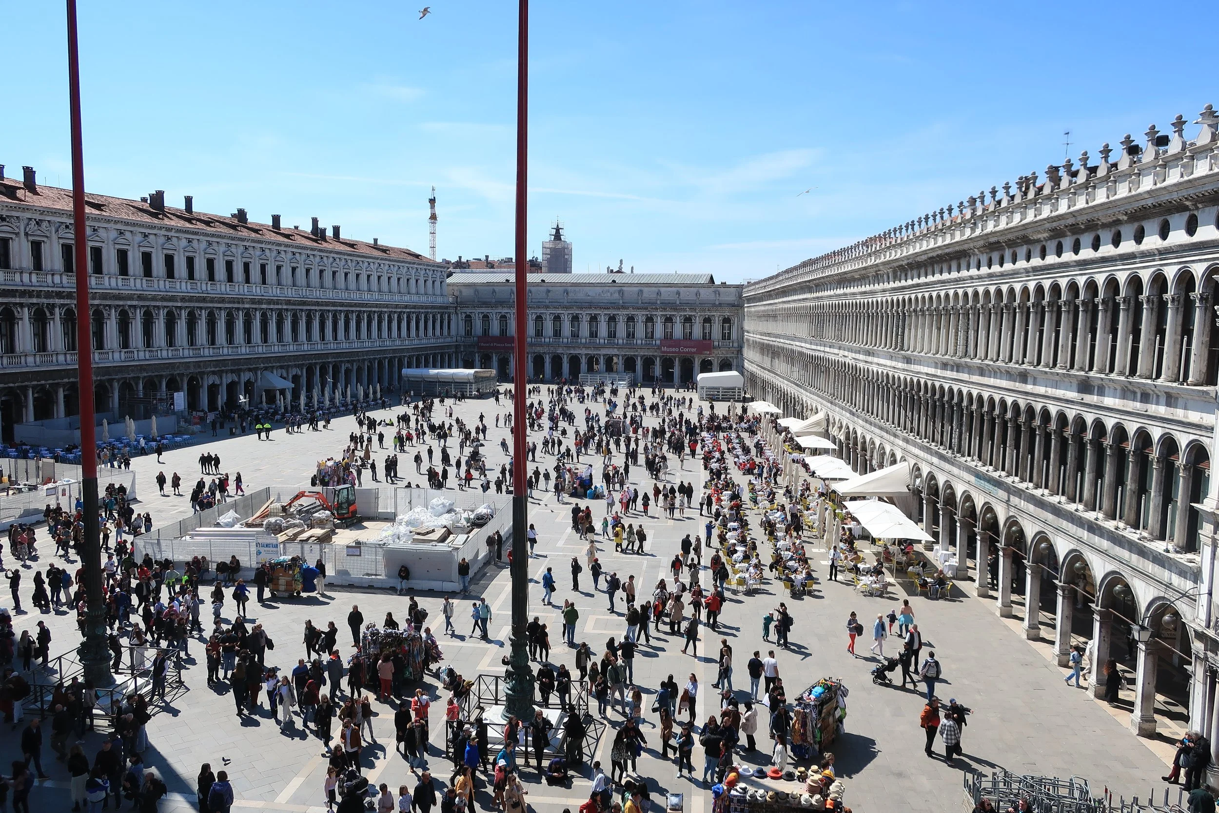  Venice 2023--San Marco Square from Basilica loggia  