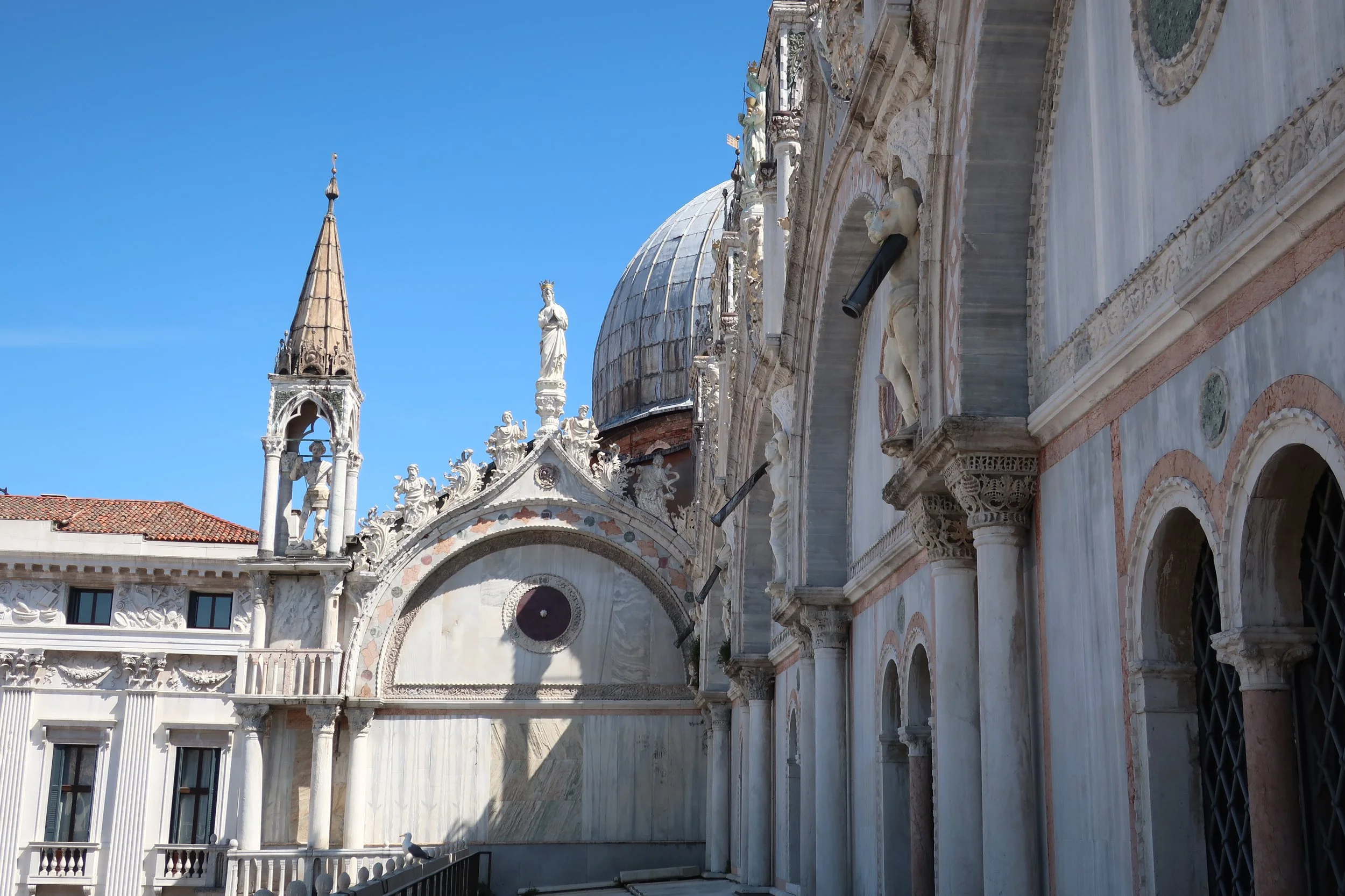  Venice 2023--San Marco Basilica side view 