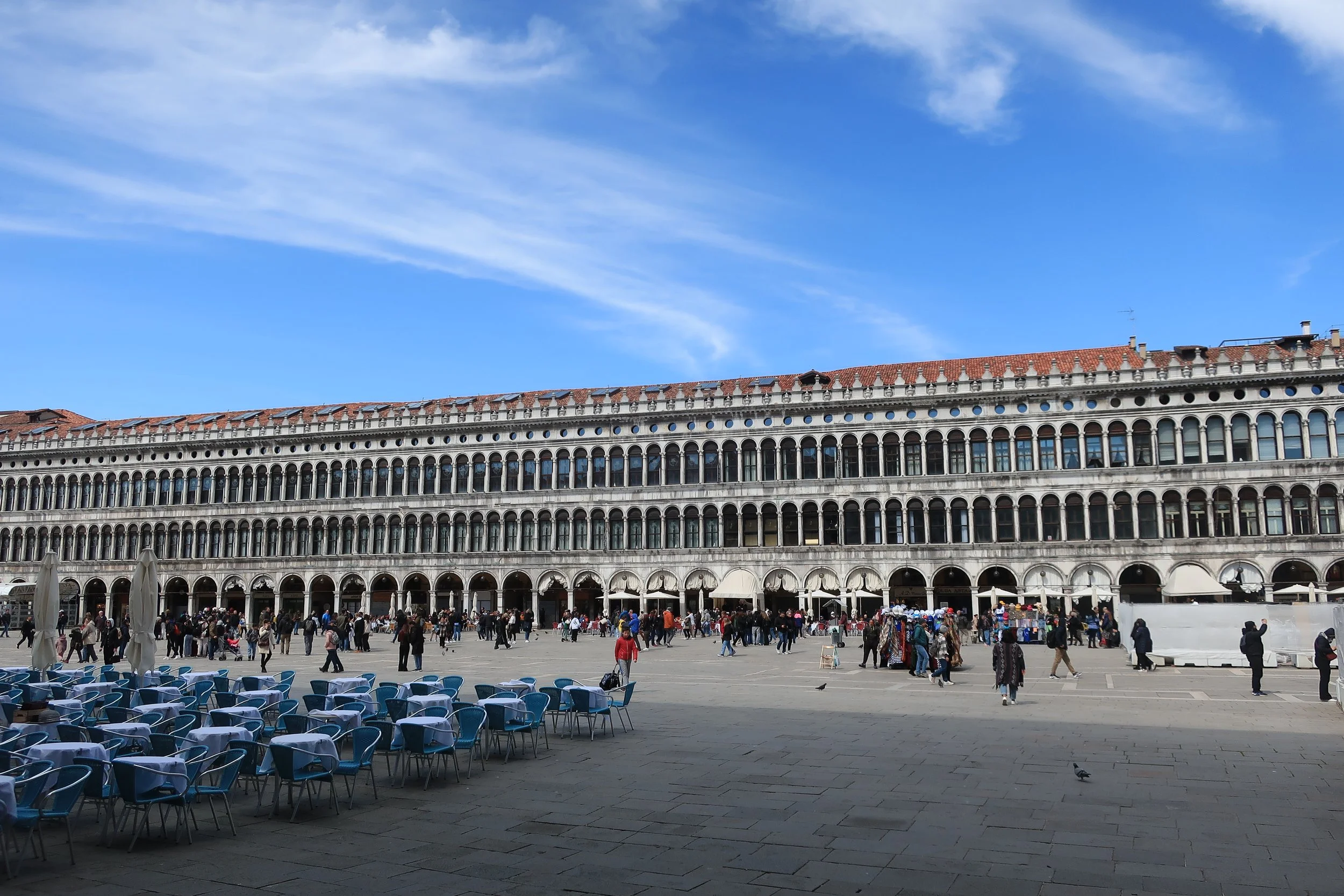  Venice 2023--Piazza San Marco with the Library and Museum 