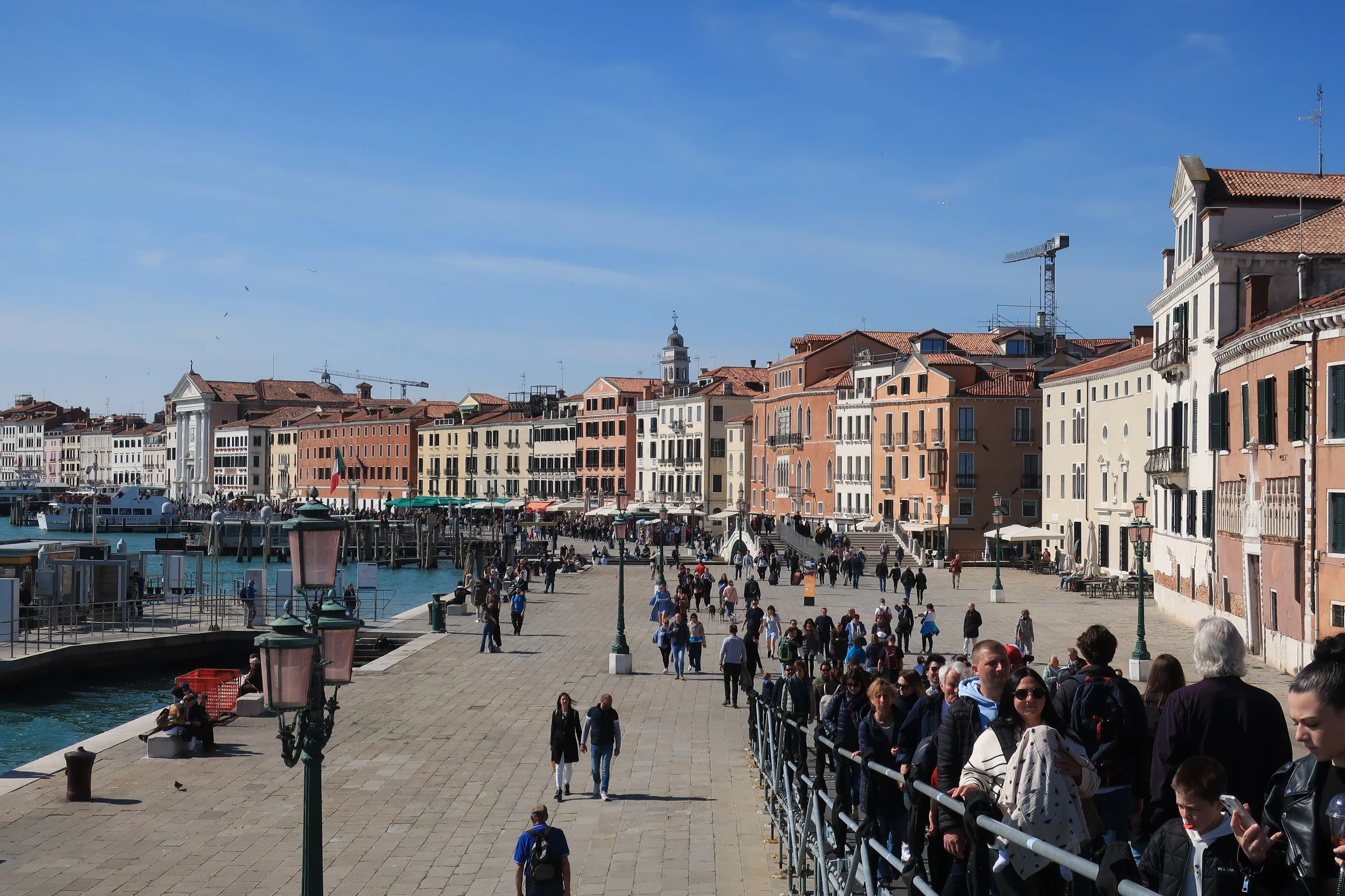  Venice 2023--View of promenade from Arsenal area 