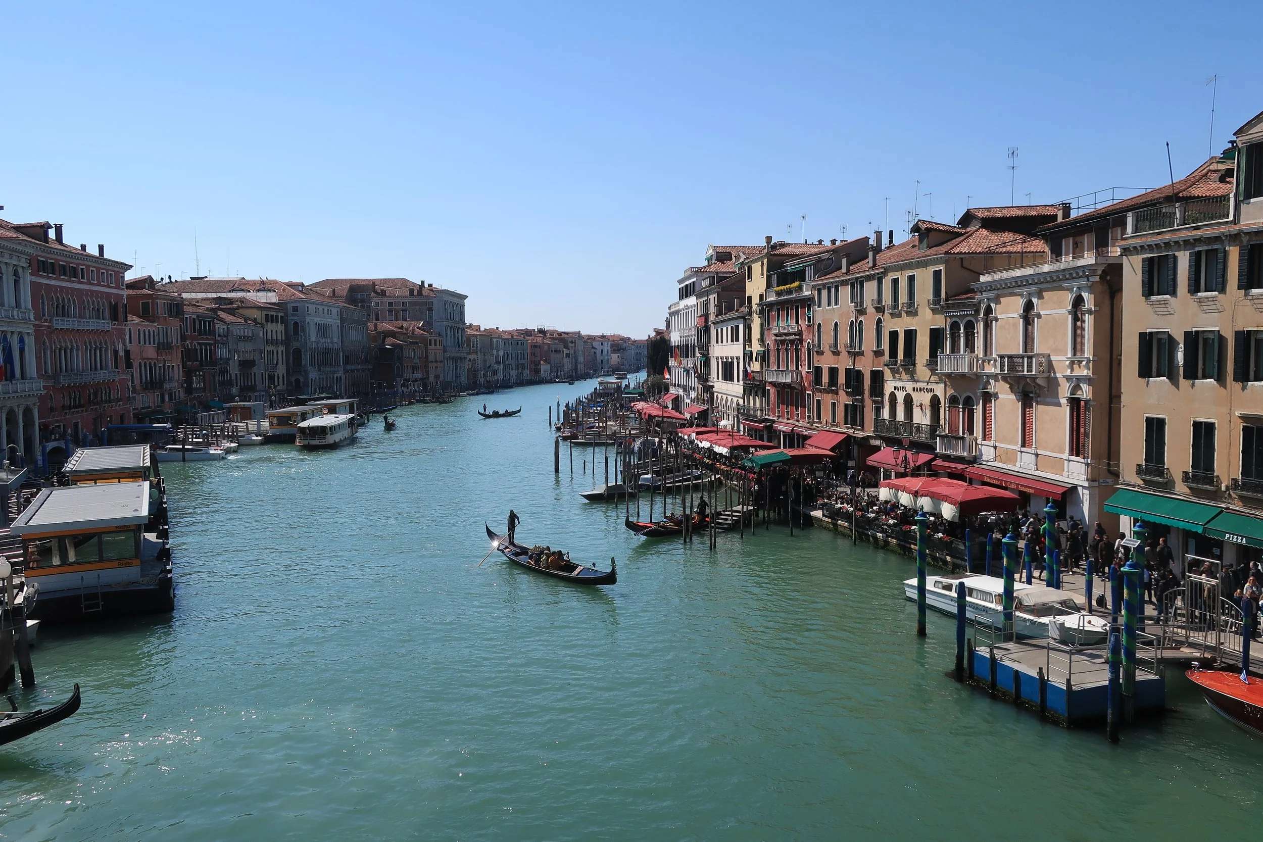  Venice 2023--Grand Canal from the Rialto Bridge 