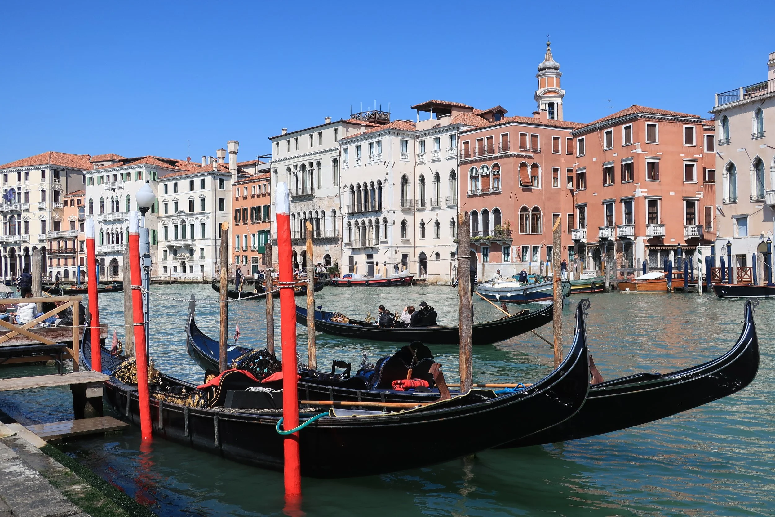  Venice 2023-Grand Canal from near the Rialto Bridge in Sestieri San Polo 