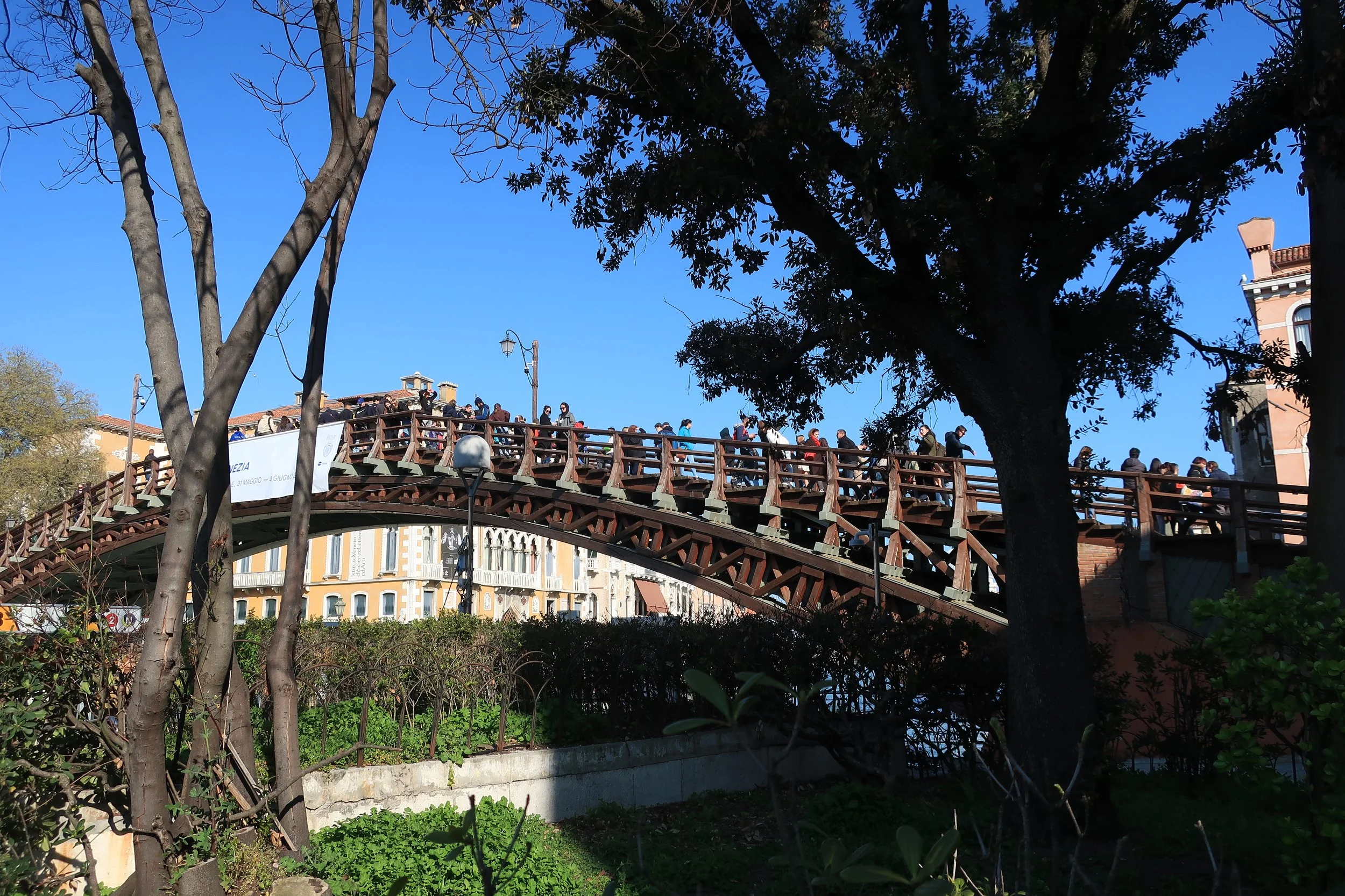  Venice 2023-- Academia (wooden) Bridge 