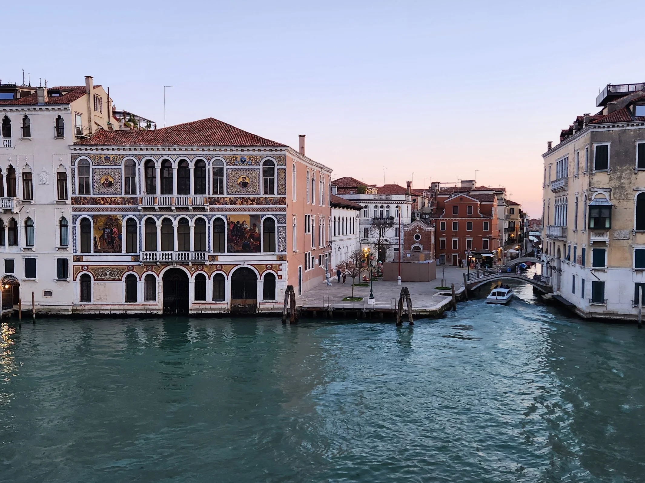  Venice 2023--Grand Canal--Looking across the Canal from the Restaurant Pisani  