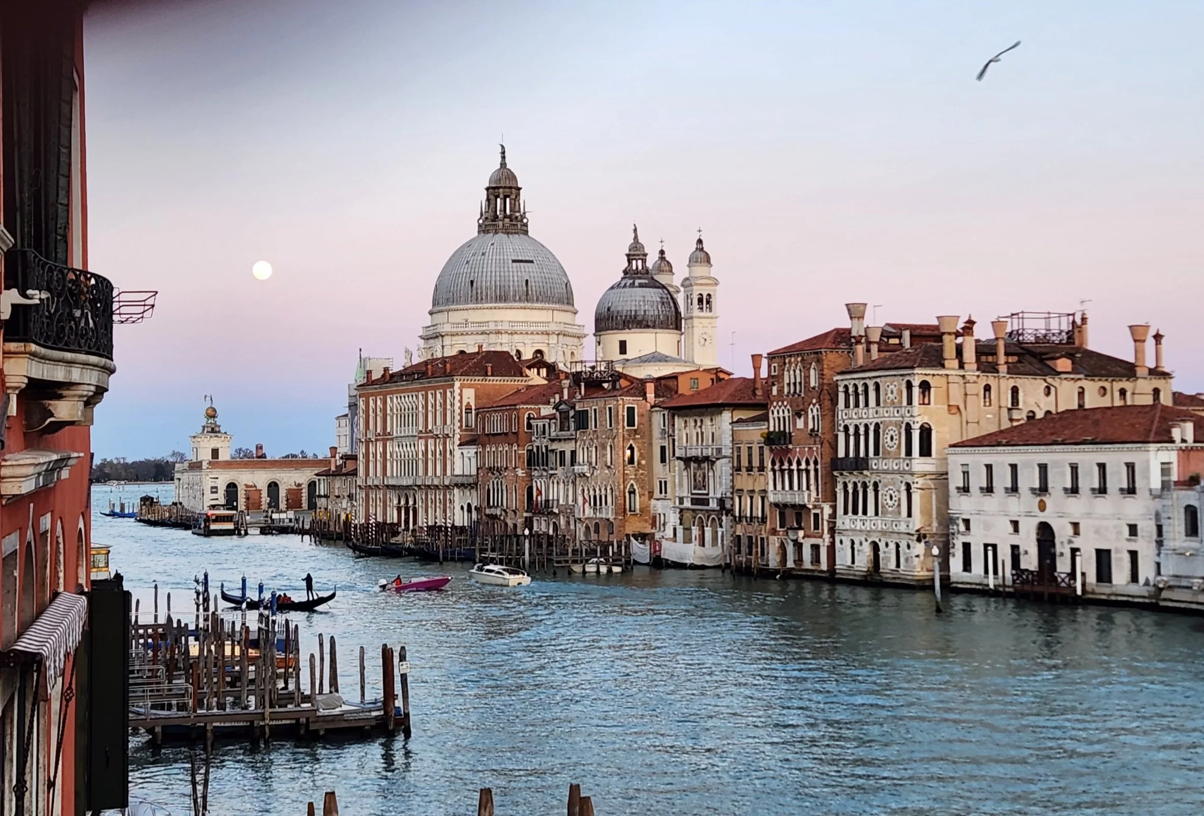  Venice 2023--Grand Canal--Looking across the Canal from the Restaurant Pisani  