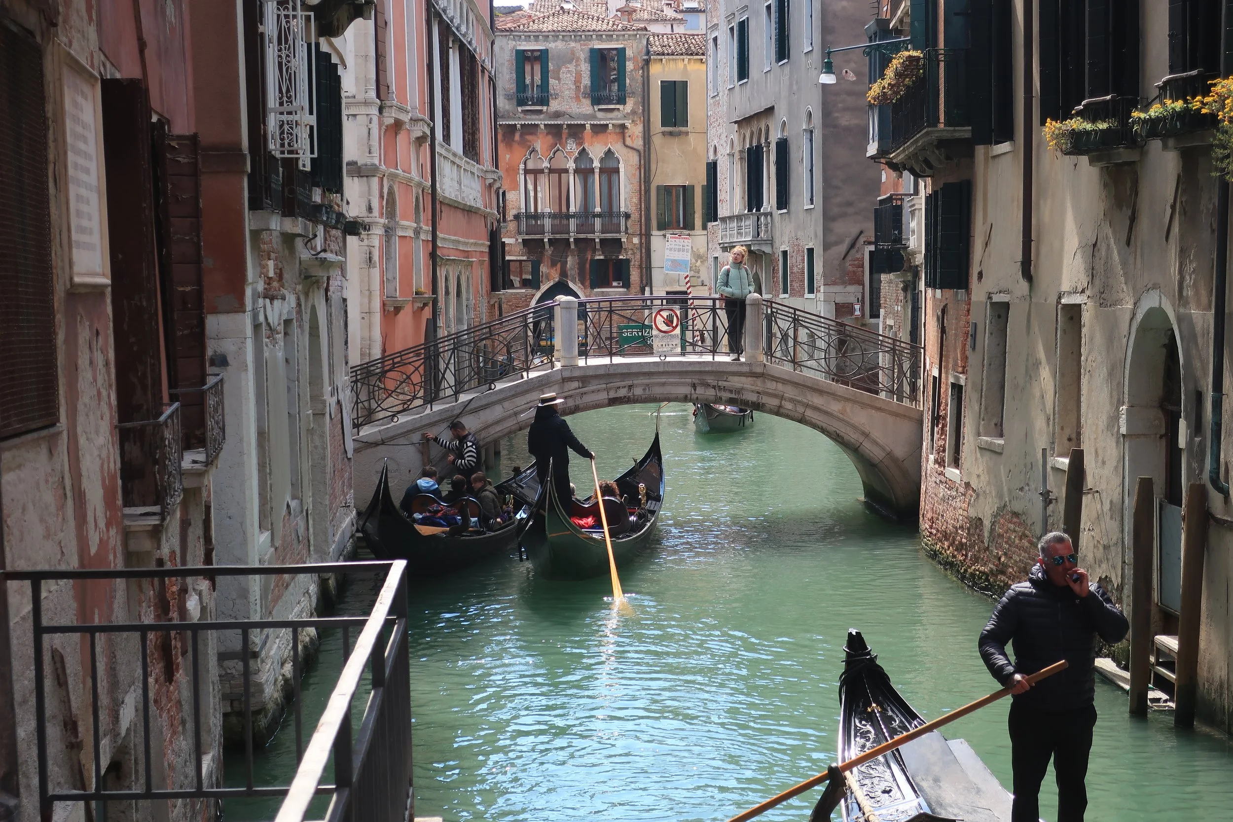  Venice 2023--Canal off of C.Frutariol Frezzaria in Sestieri San Marco 