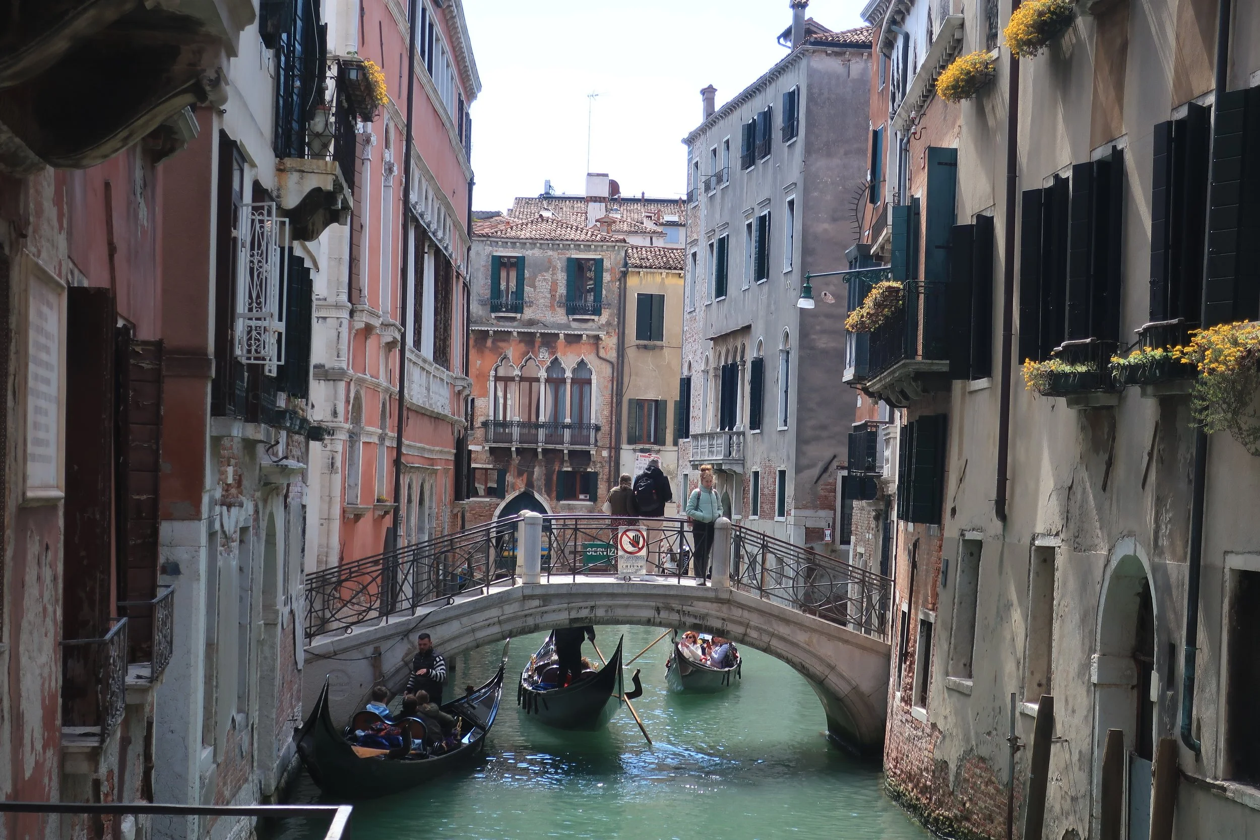  Venice 2023--Canal off of C.Frutariol Frezzaria in Sestieri San Marco 