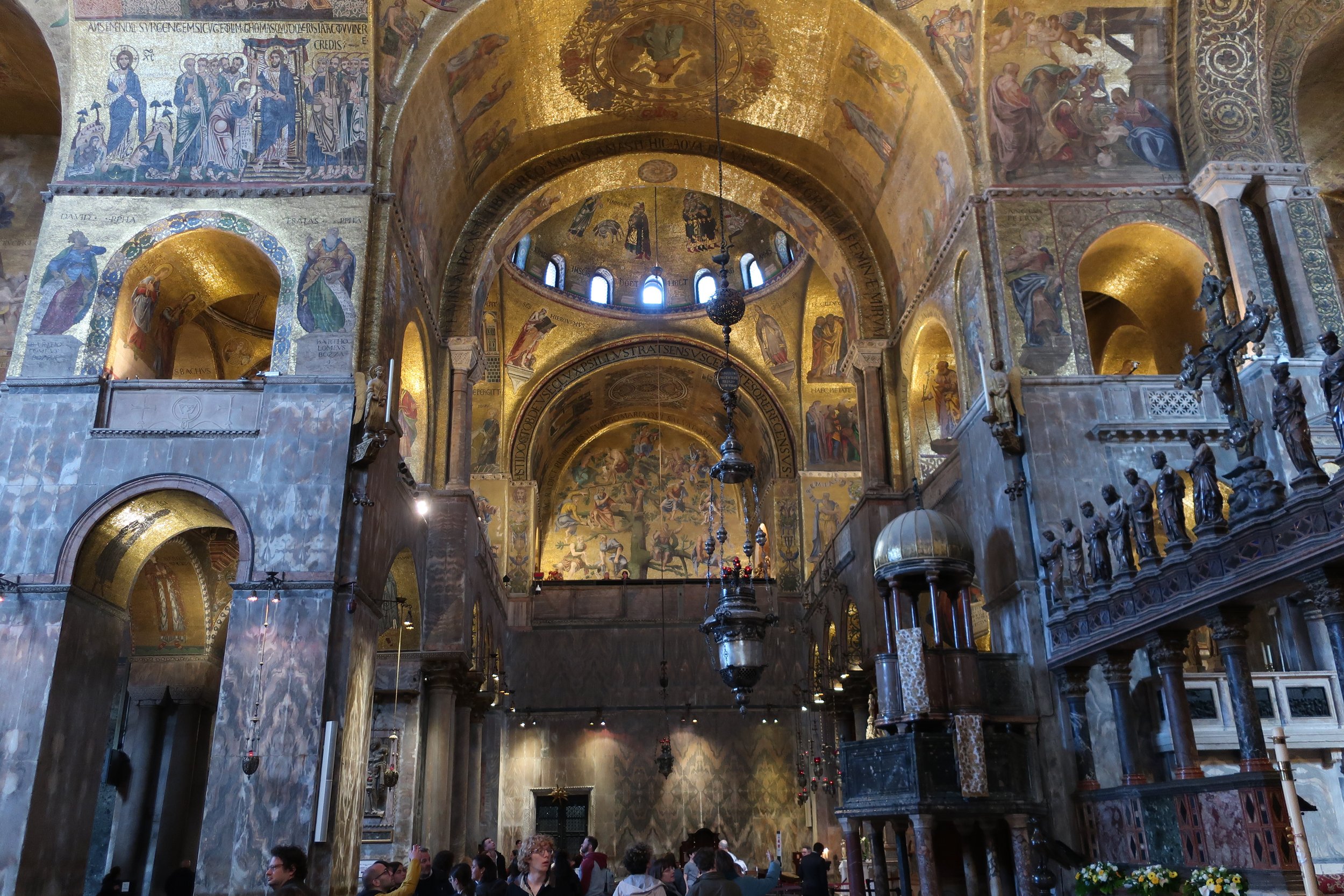  Venice 2023--San Marco Basilica Nave 