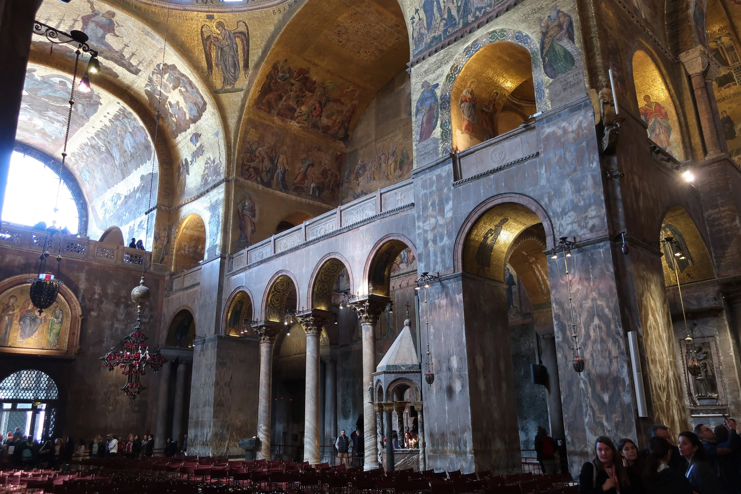  Venice 2023--San Marco Basilica Nave 