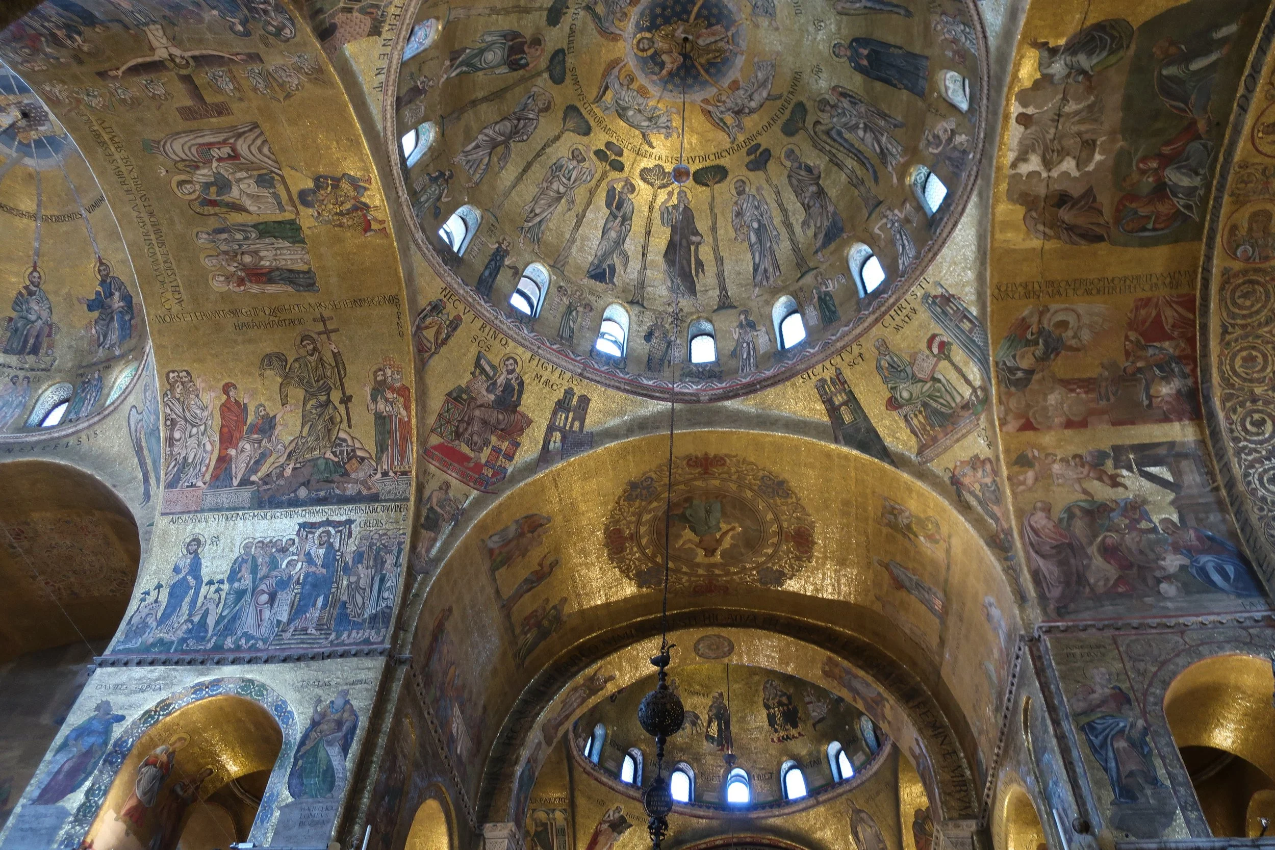  Venice 2023--San Marco Basilica Nave Ceiling 