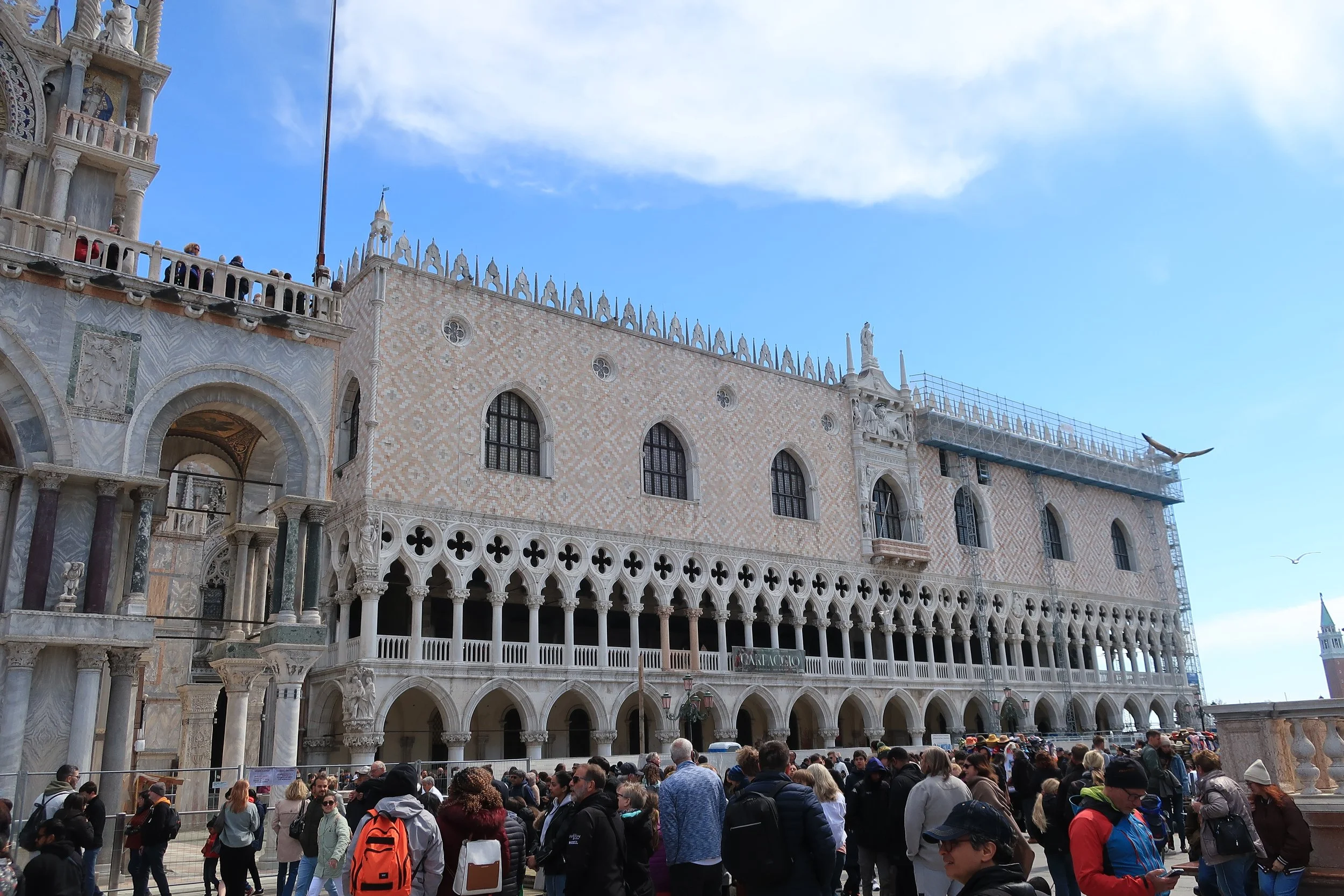  Venice 2023--Piazza San Marco with the Doges Palace 