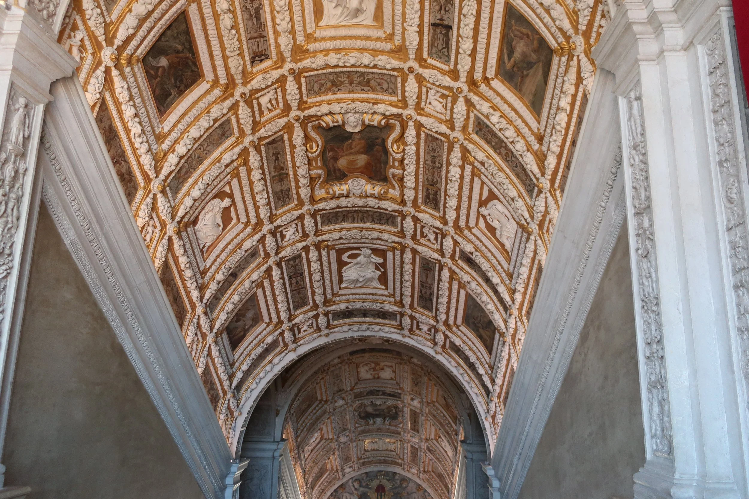  Venice 2023--Inside the Doge's Palace.  The Golden Staircase  