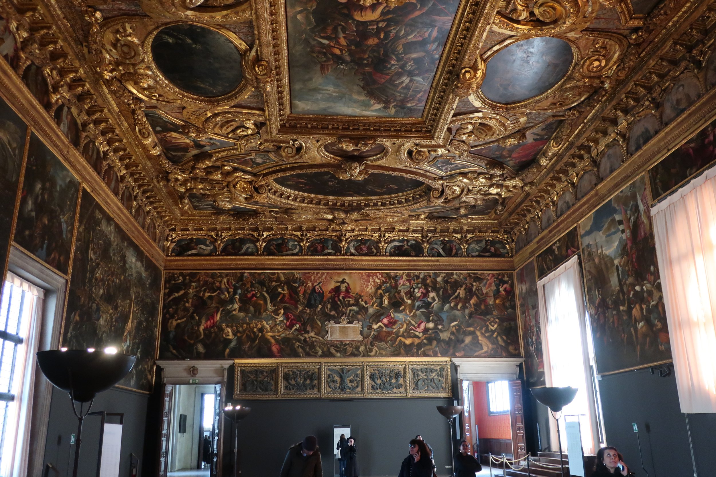  Venice 2023--Inside the Doge's Palace.  Senate 