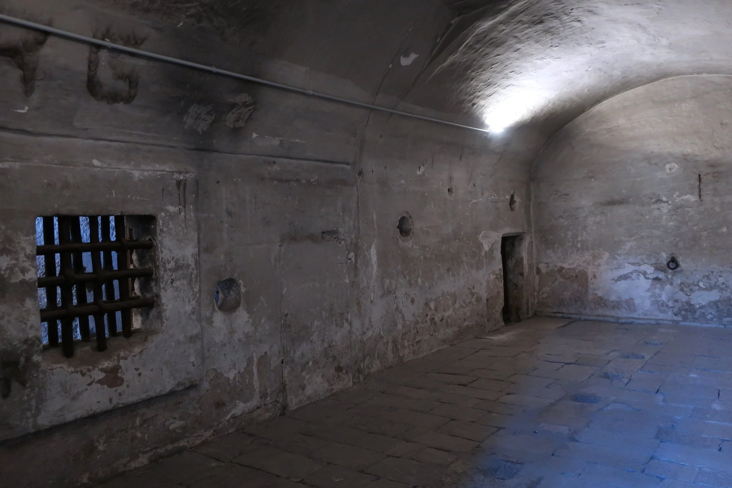  Venice 2023--Inside the Doge's Palace. The Prison (which was directly connected to the courtrooms through the Bridge of Sighs) 